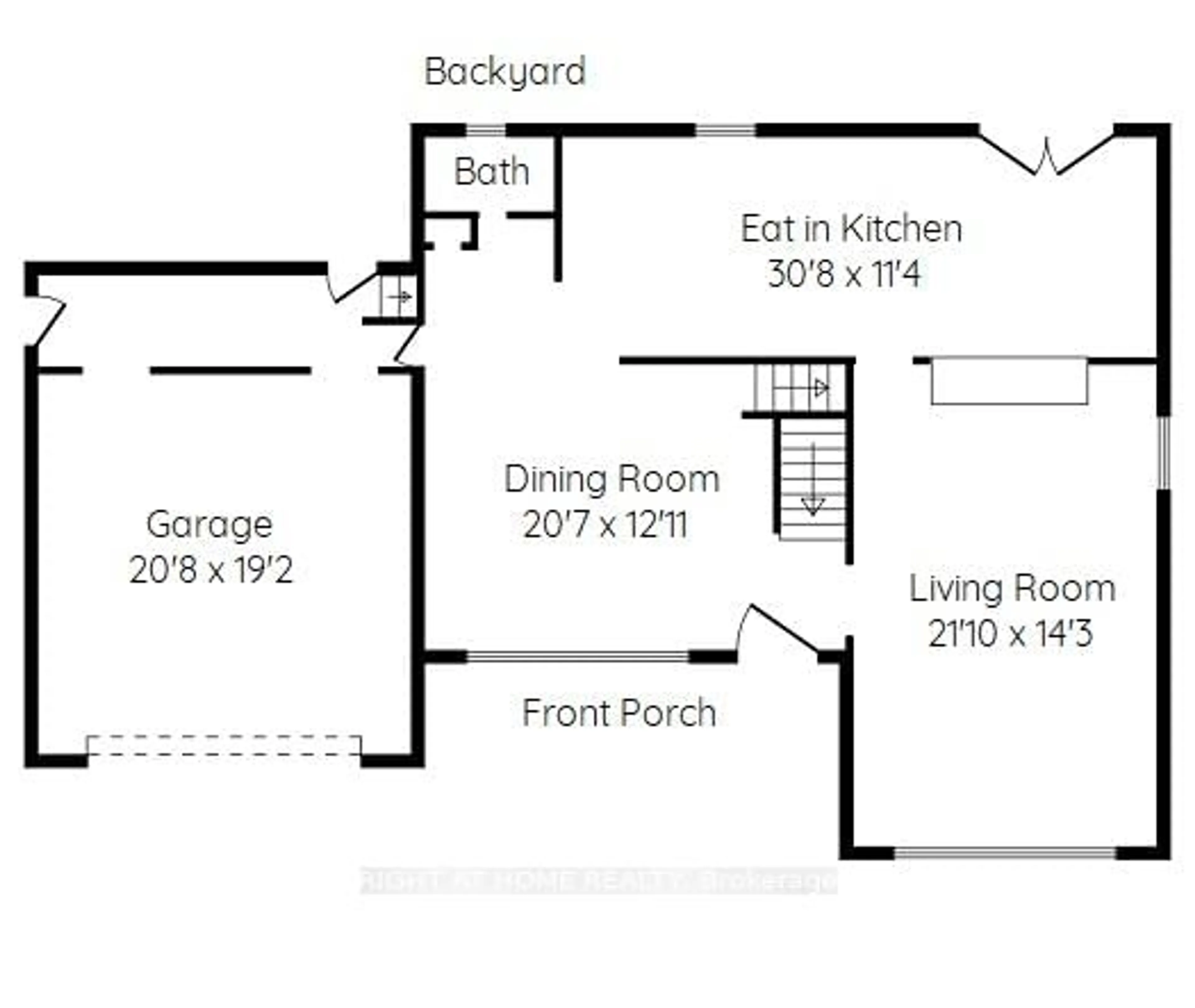 Floor plan for 4299 Lakeshore Rd, Burlington Ontario L7L 1A7
