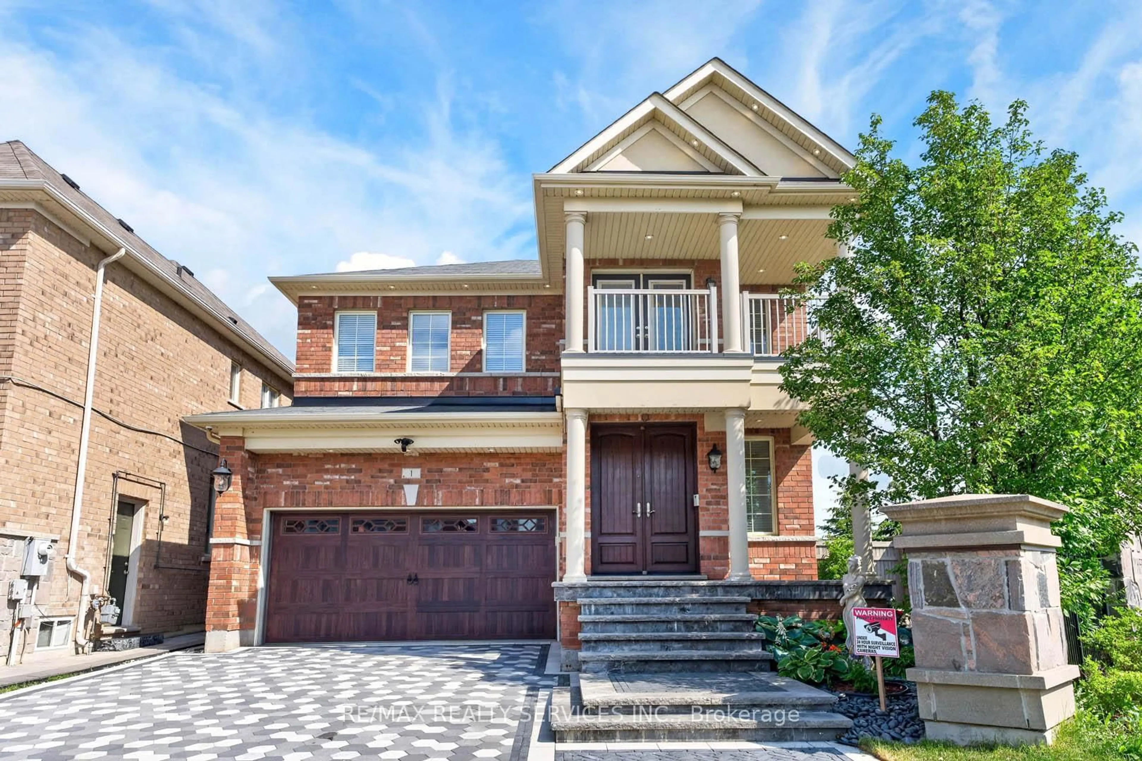 Home with brick exterior material, street for 1 Dolbyhill Dr, Brampton Ontario L6R 0B3