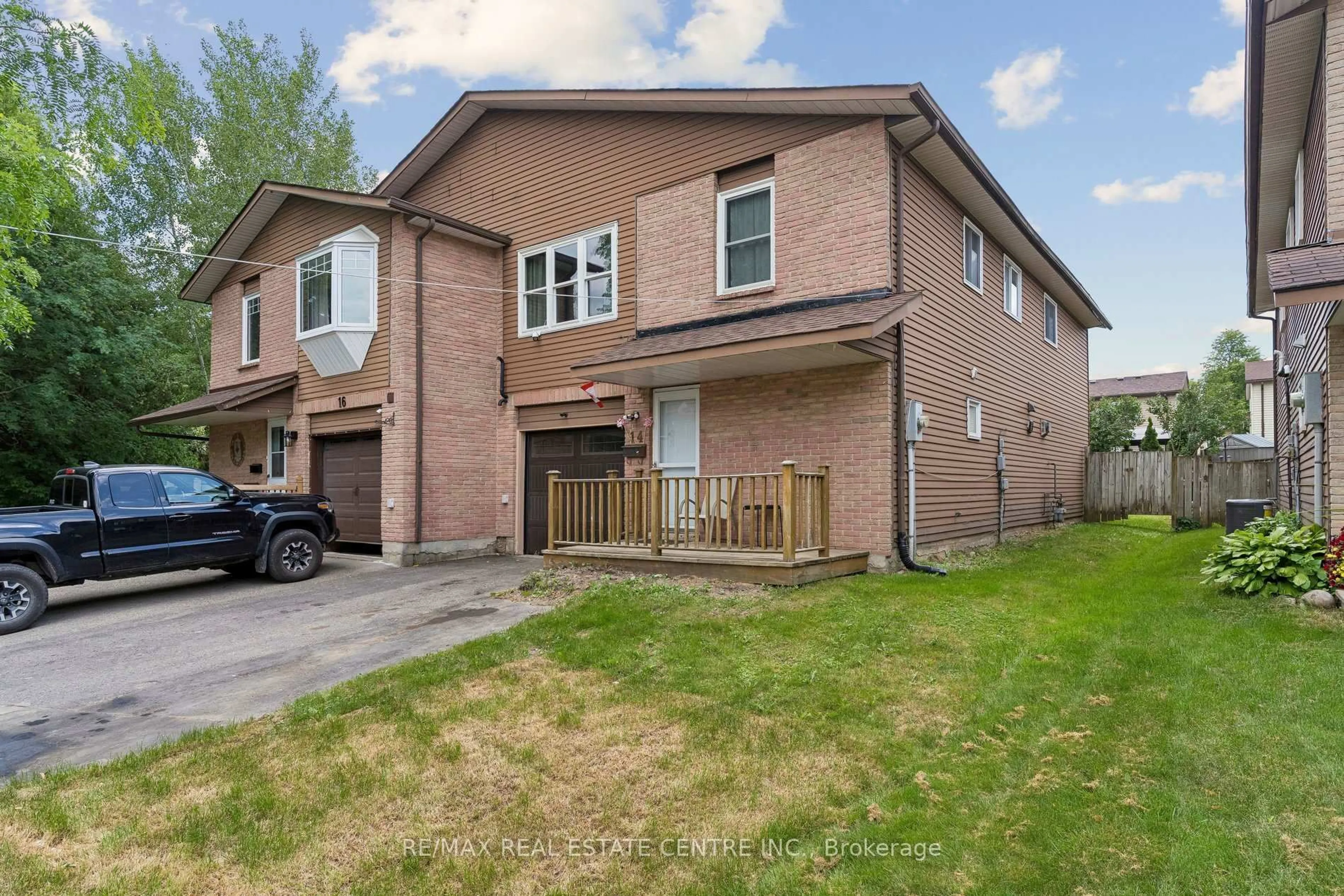 Home with brick exterior material, street for 14 Steven St, Orangeville Ontario L9W 4G1
