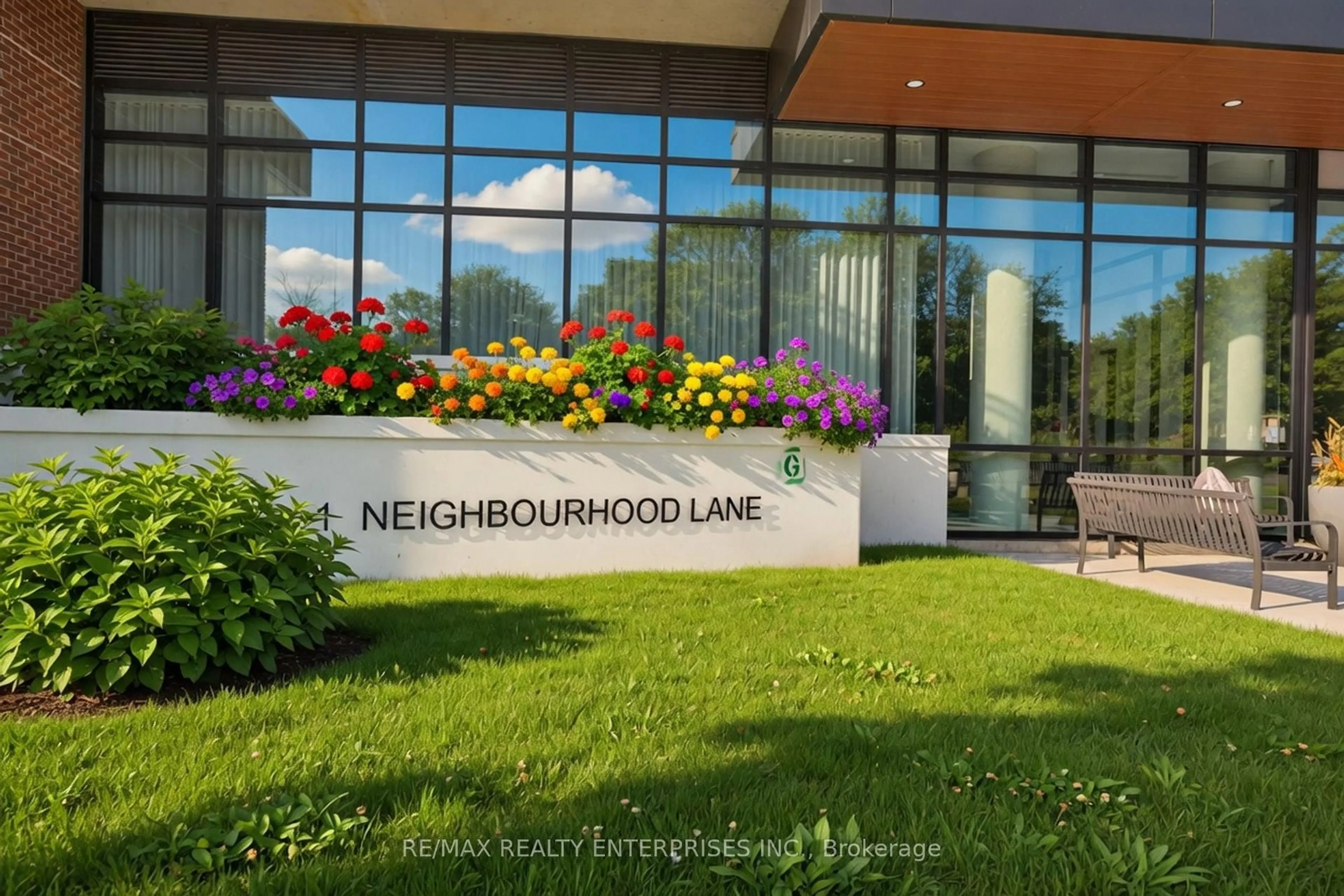 Indoor foyer for 1 Neighbourhood Lane #401, Toronto Ontario M8Y 0C2
