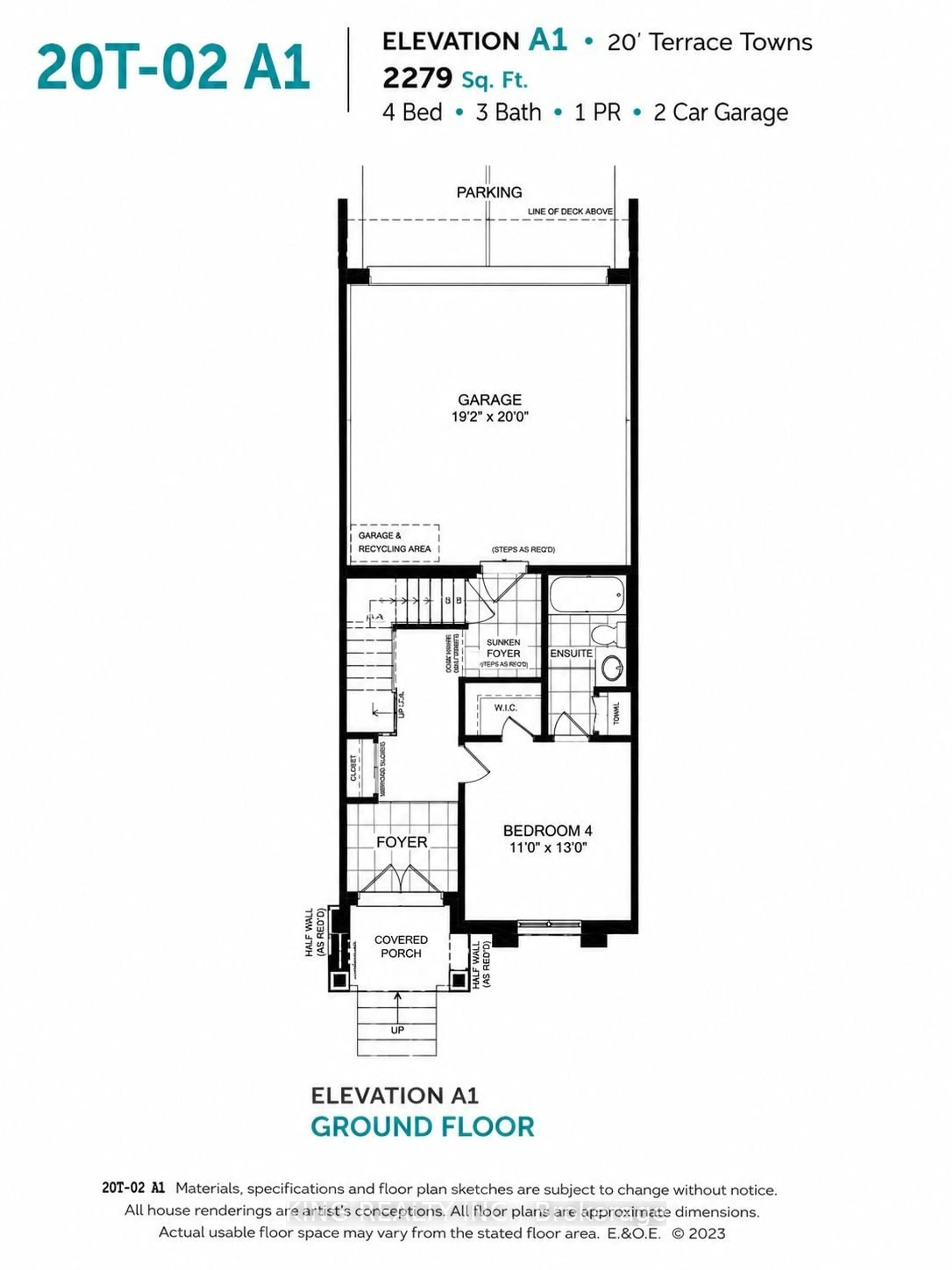 Floor plan for 3413 Preserve Dr, Oakville Ontario L6M 5R9