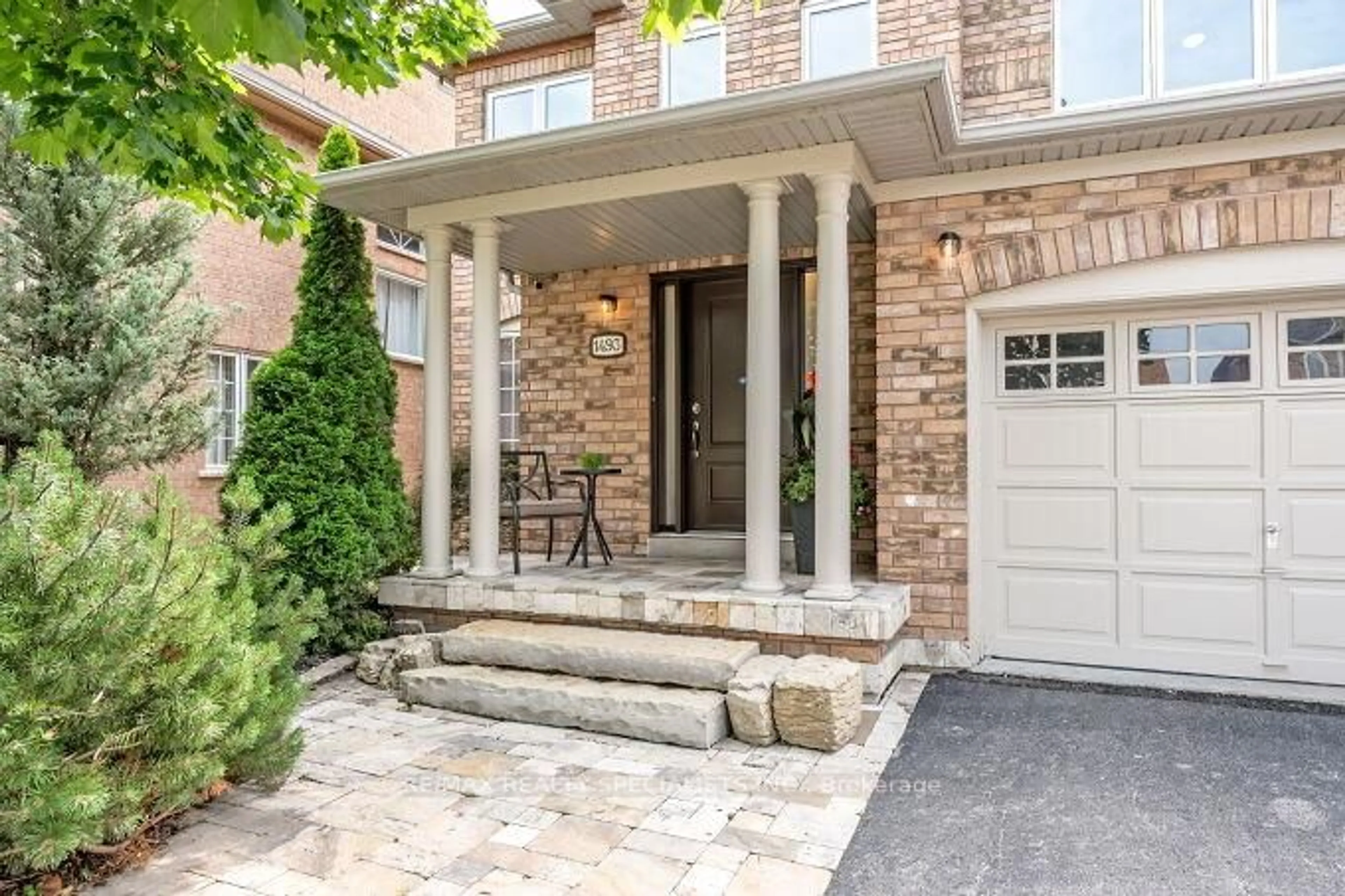 Home with brick exterior material, street for 1493 Derby County Cres, Oakville Ontario L6M 4N9