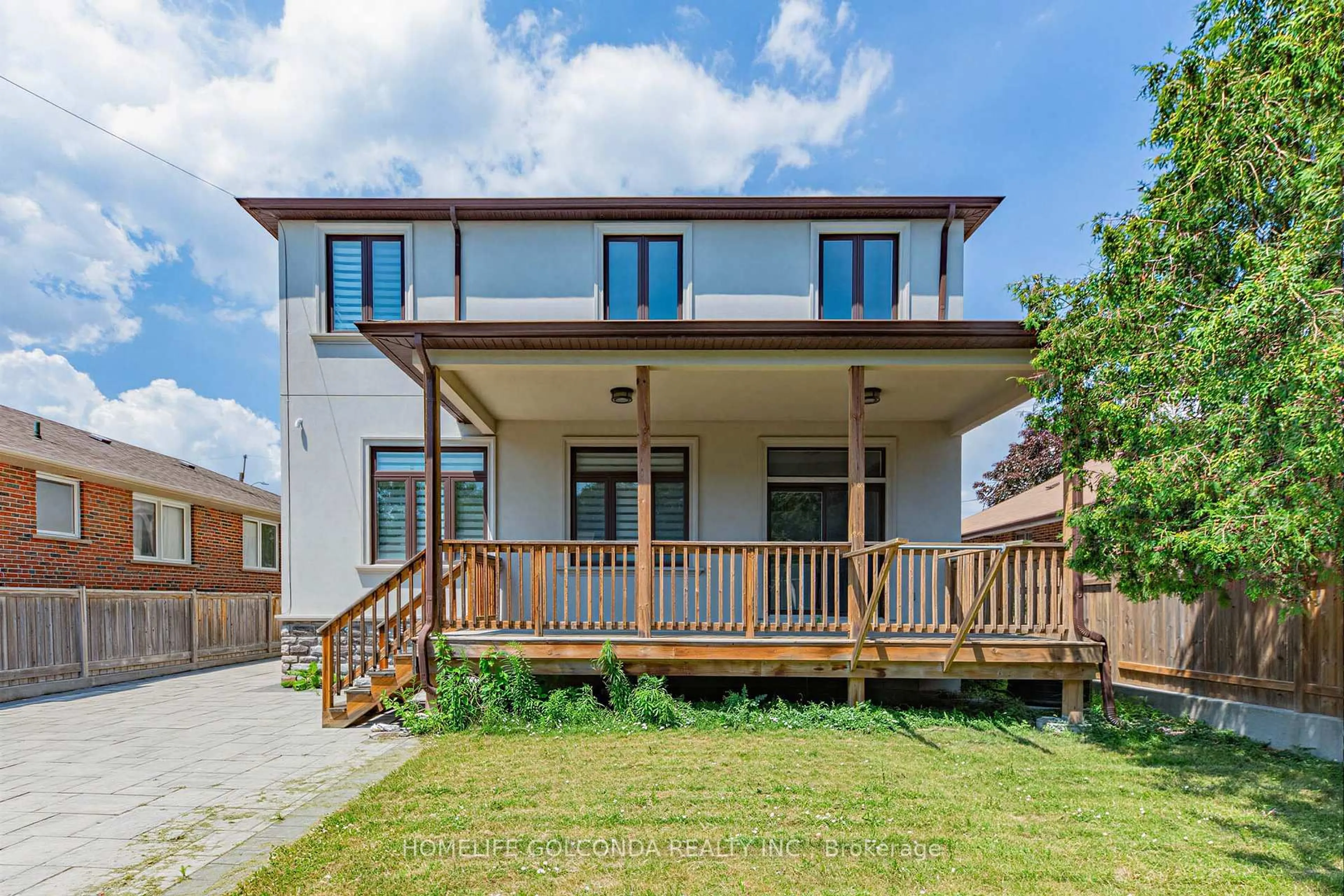 Home with brick exterior material, street for 67 Mcadam Ave, Toronto Ontario M6A 1S6