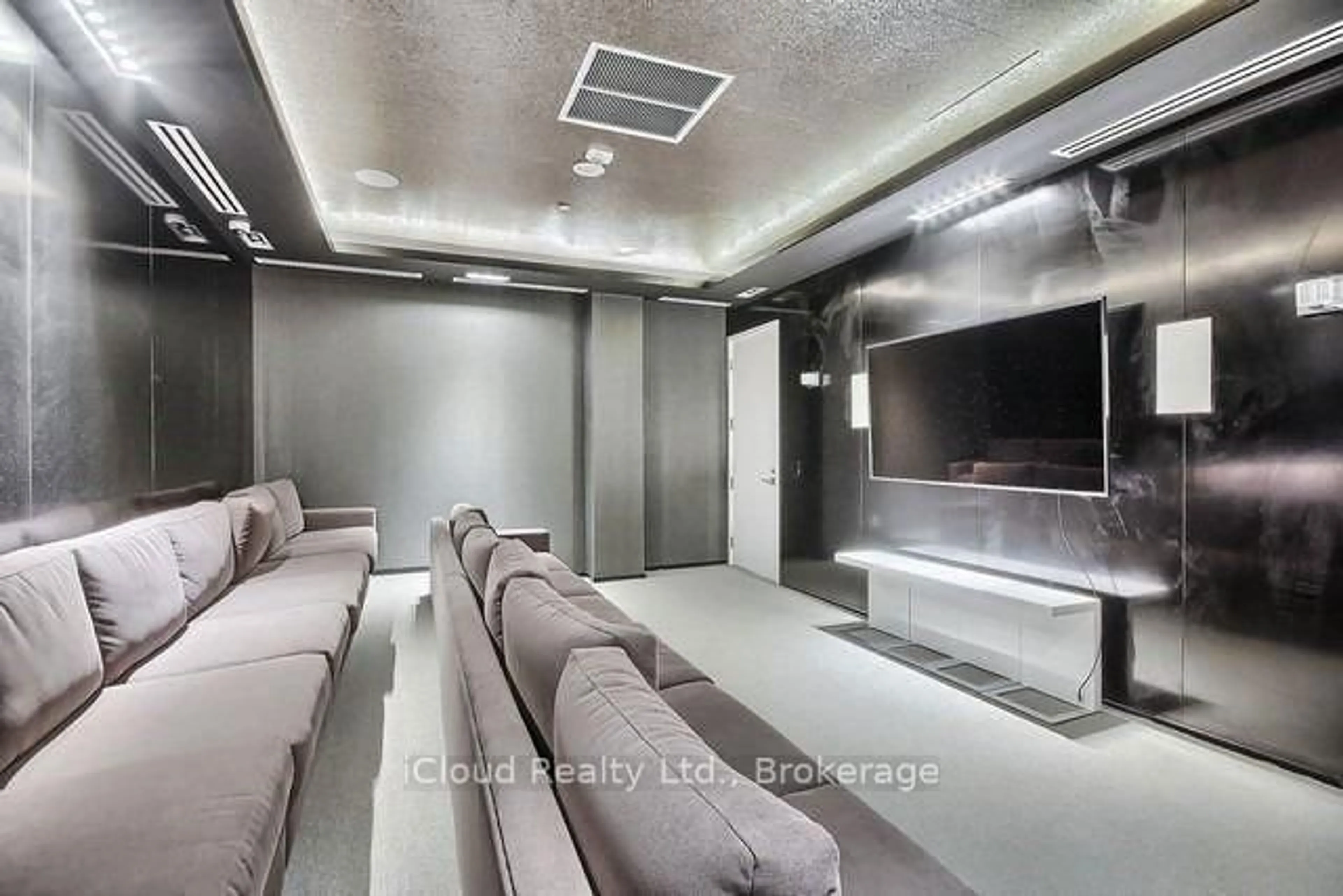 Home theater for 110 Marine Parade Dr #810, Toronto Ontario M8V 0A3