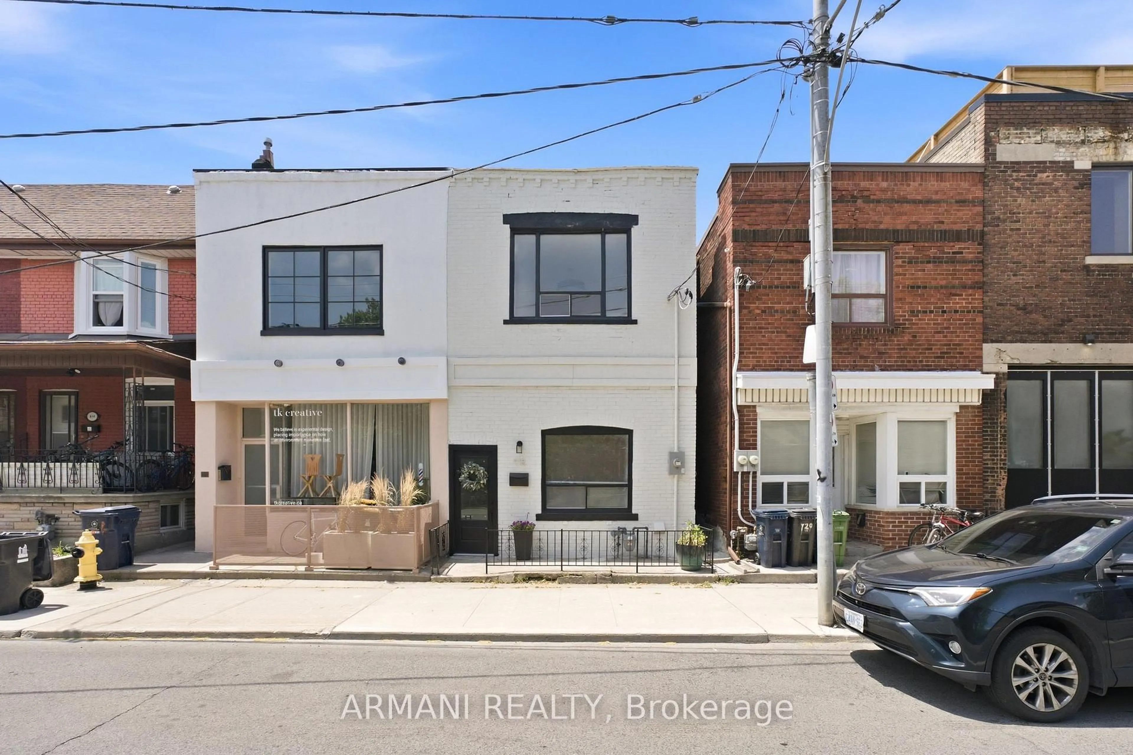 Home with brick exterior material, street for 918 Ossington Ave, Toronto Ontario M6G 3V1