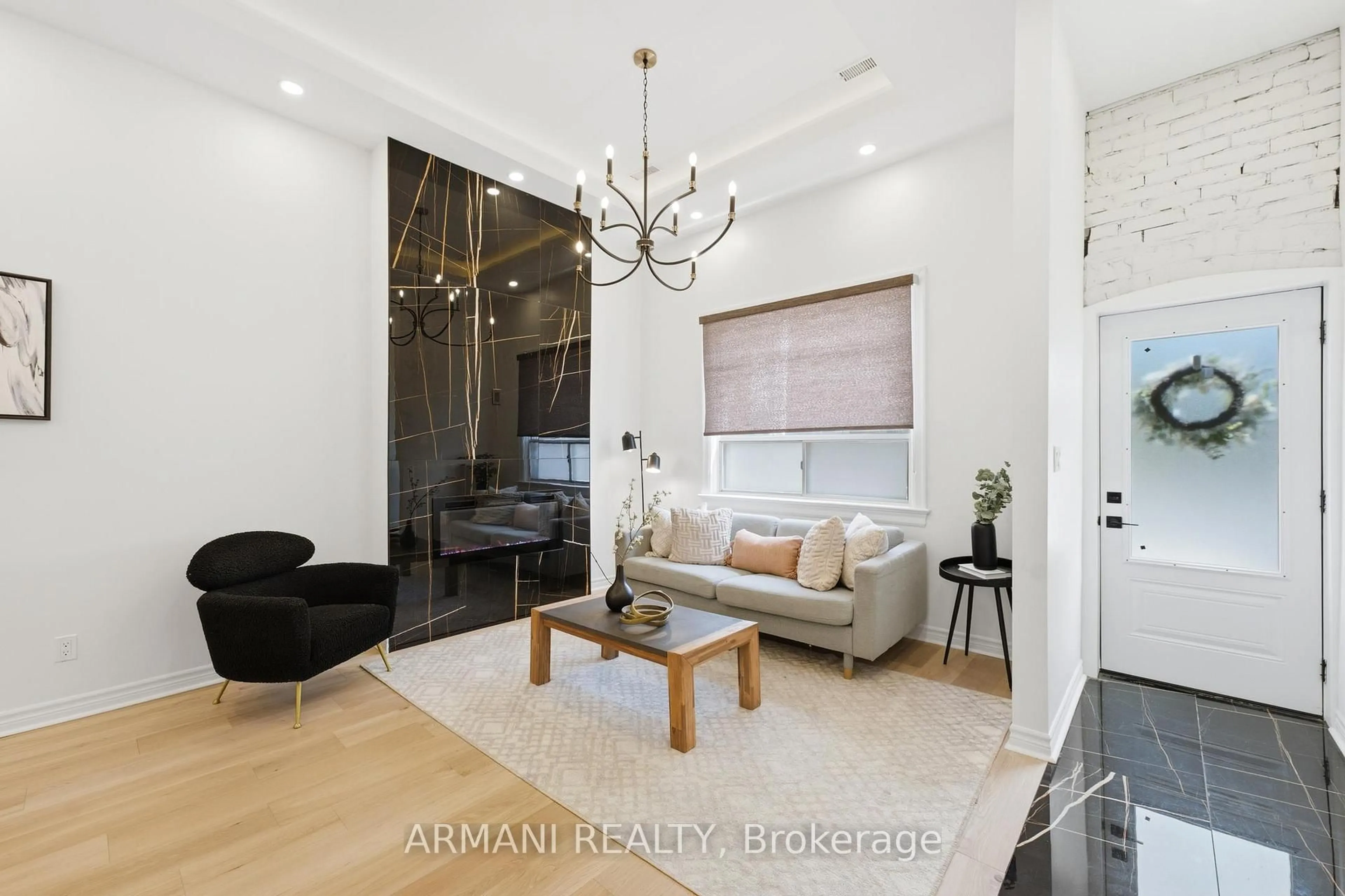 Living room with furniture, unknown for 918 Ossington Ave, Toronto Ontario M6G 3V1