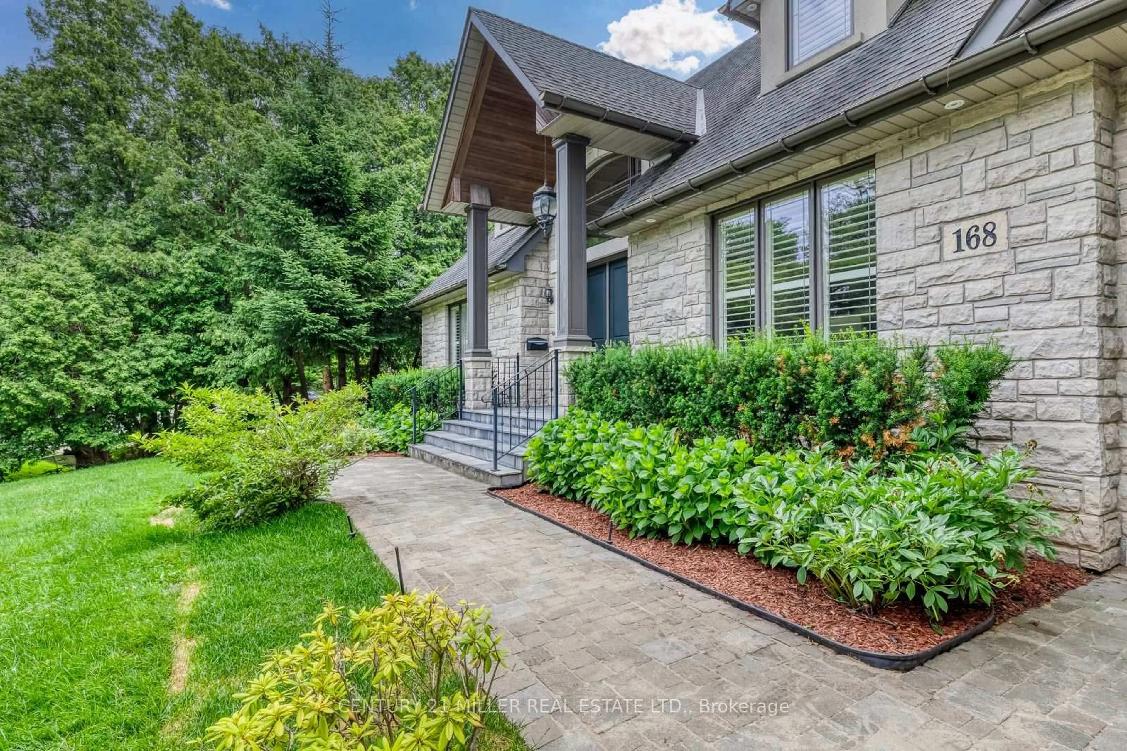 Home with brick exterior material, street for 168 Walby Dr, Oakville Ontario L6L 4E2