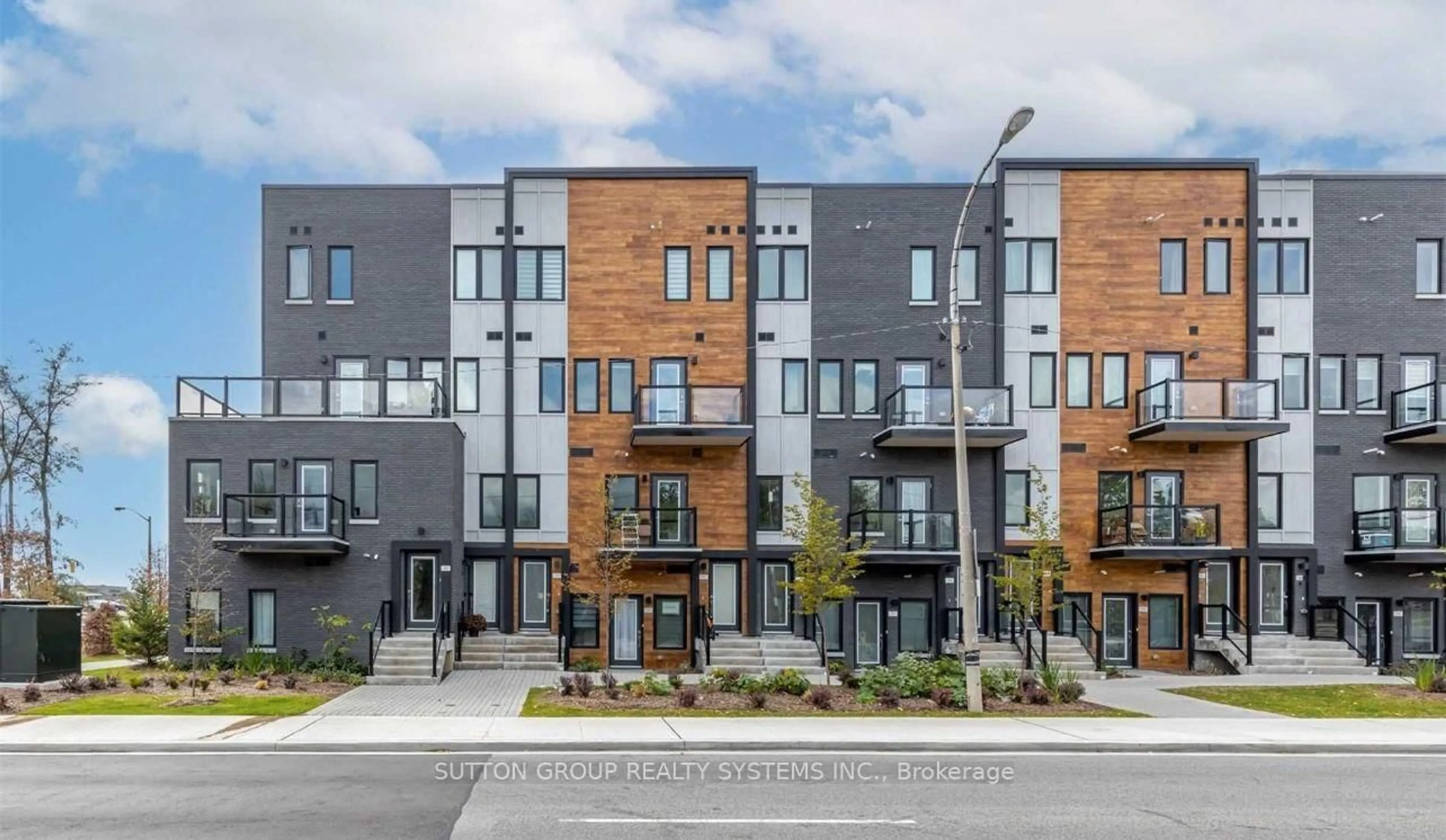 Home with brick exterior material, street for 400 The East Mall #203, Toronto Ontario M9B 3Z9
