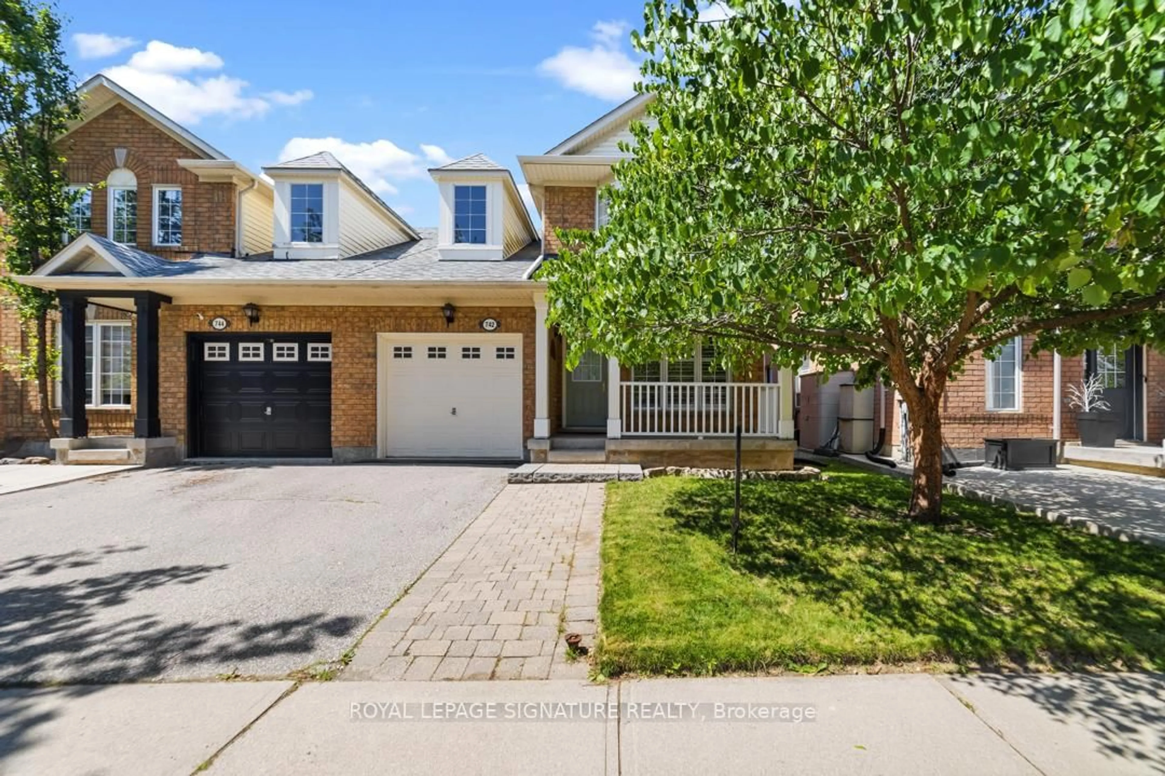 Home with brick exterior material, street for 742 Irving Terr, Milton Ontario L9T 6H3