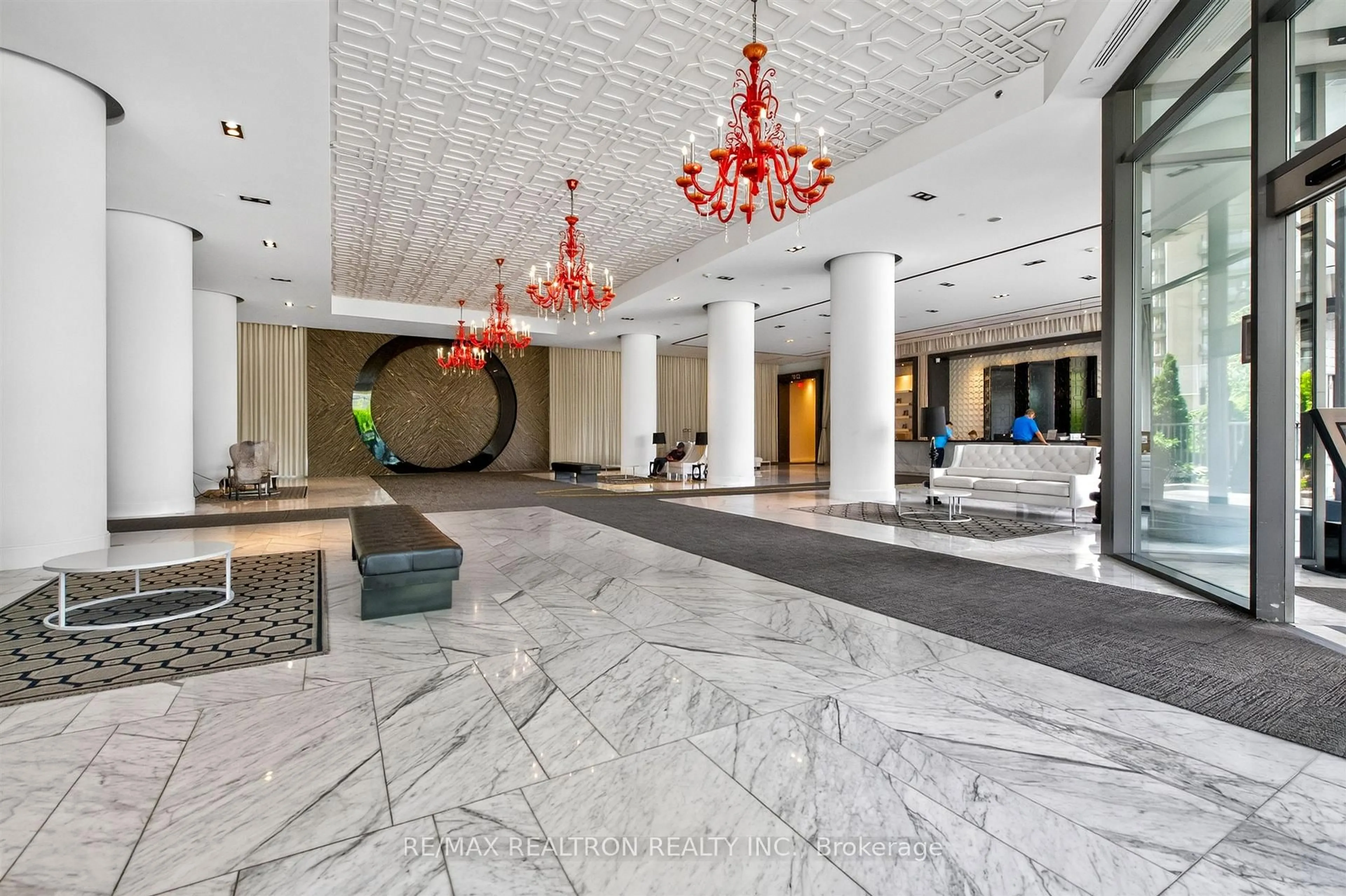 Lobby for 88 Park Lawn Dr #2708, Toronto Ontario M8Y 0B5