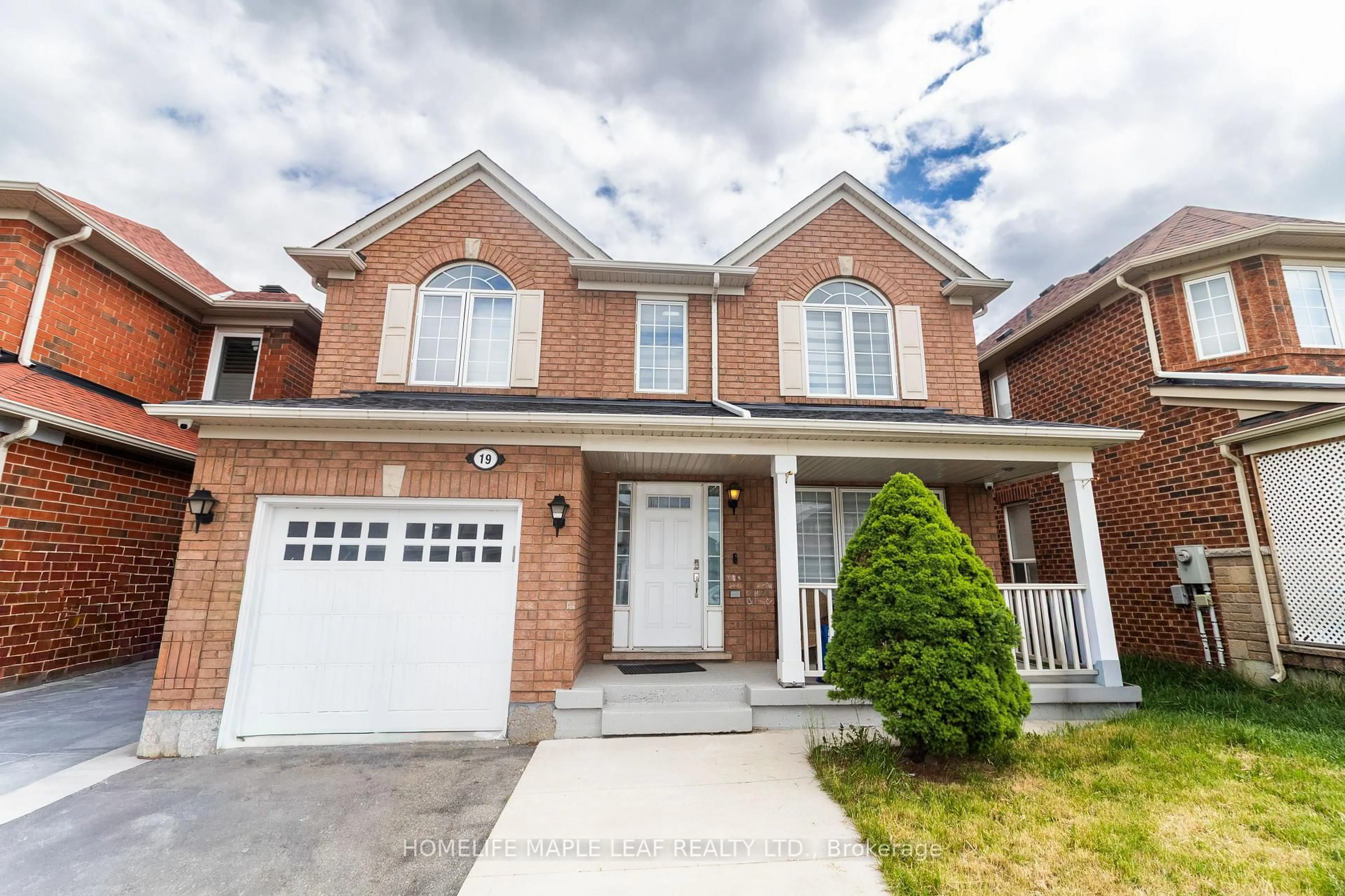 Home with brick exterior material, street for 19 Penstock St, Brampton Ontario L6P 2J6