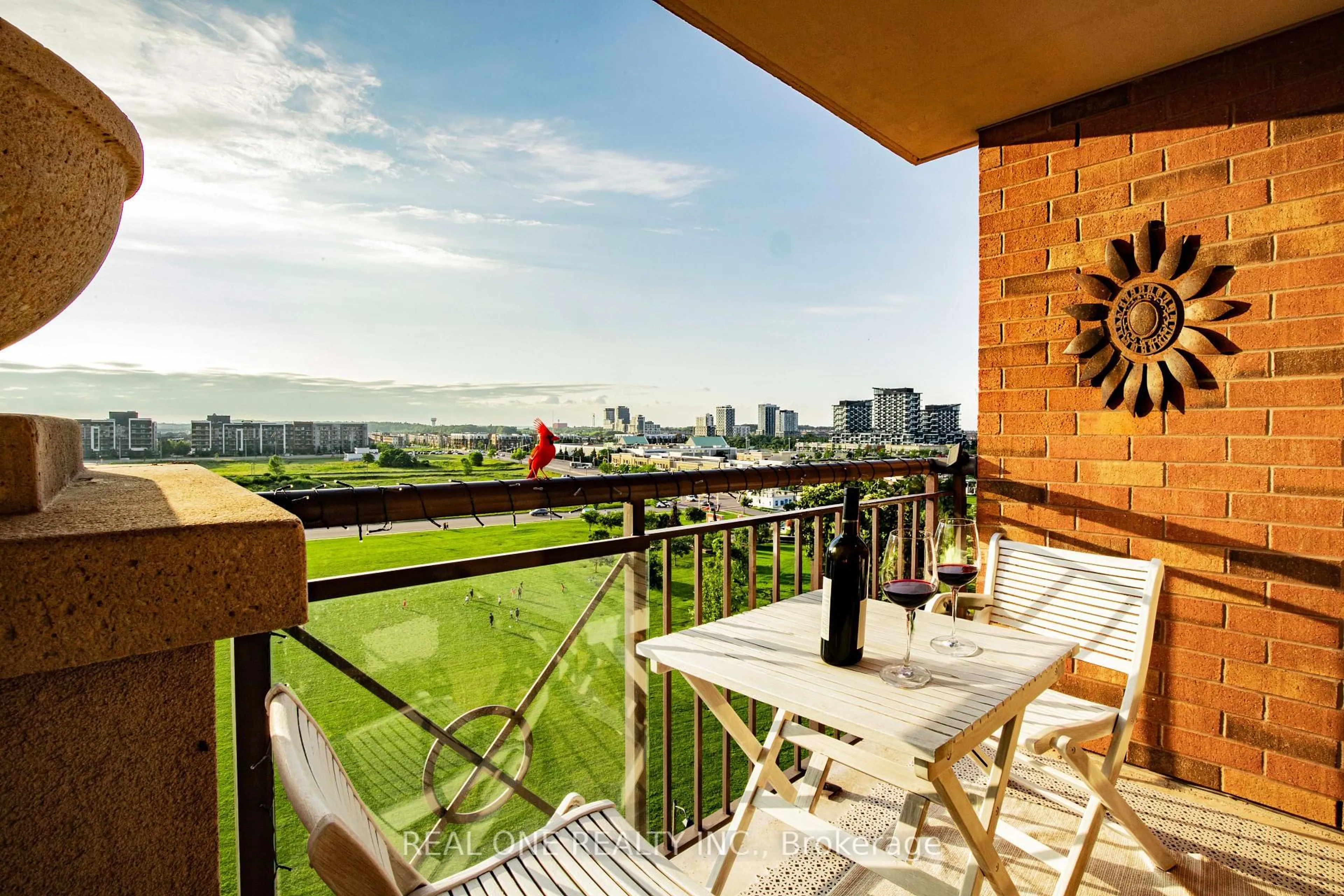 Balcony in the apartment, water/lake/river/ocean view for 2379 Central Park Dr #902, Oakville Ontario L6H 0C7