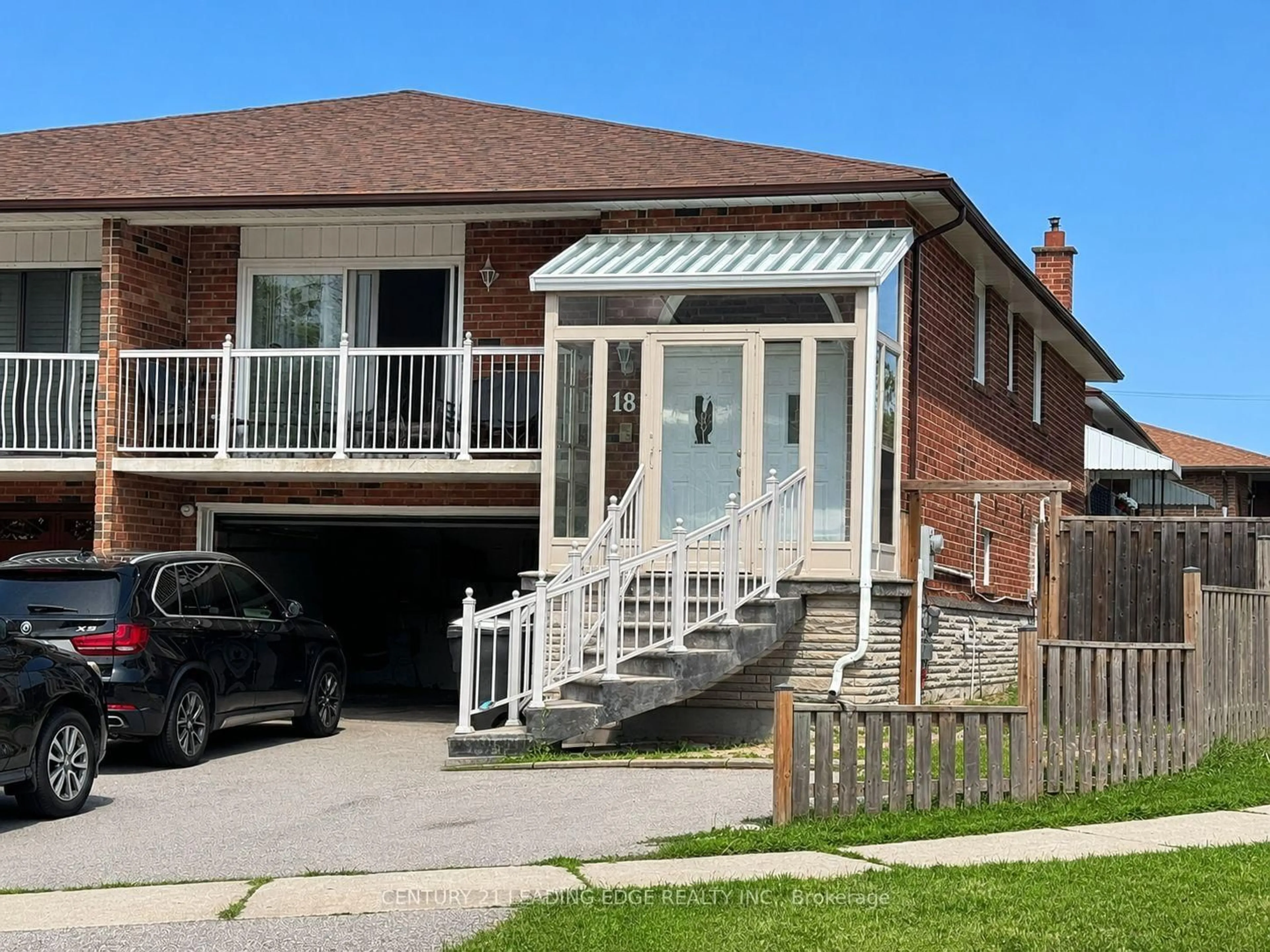 Home with brick exterior material, street for 18 Clubhouse Crt, Toronto Ontario M3L 2K5