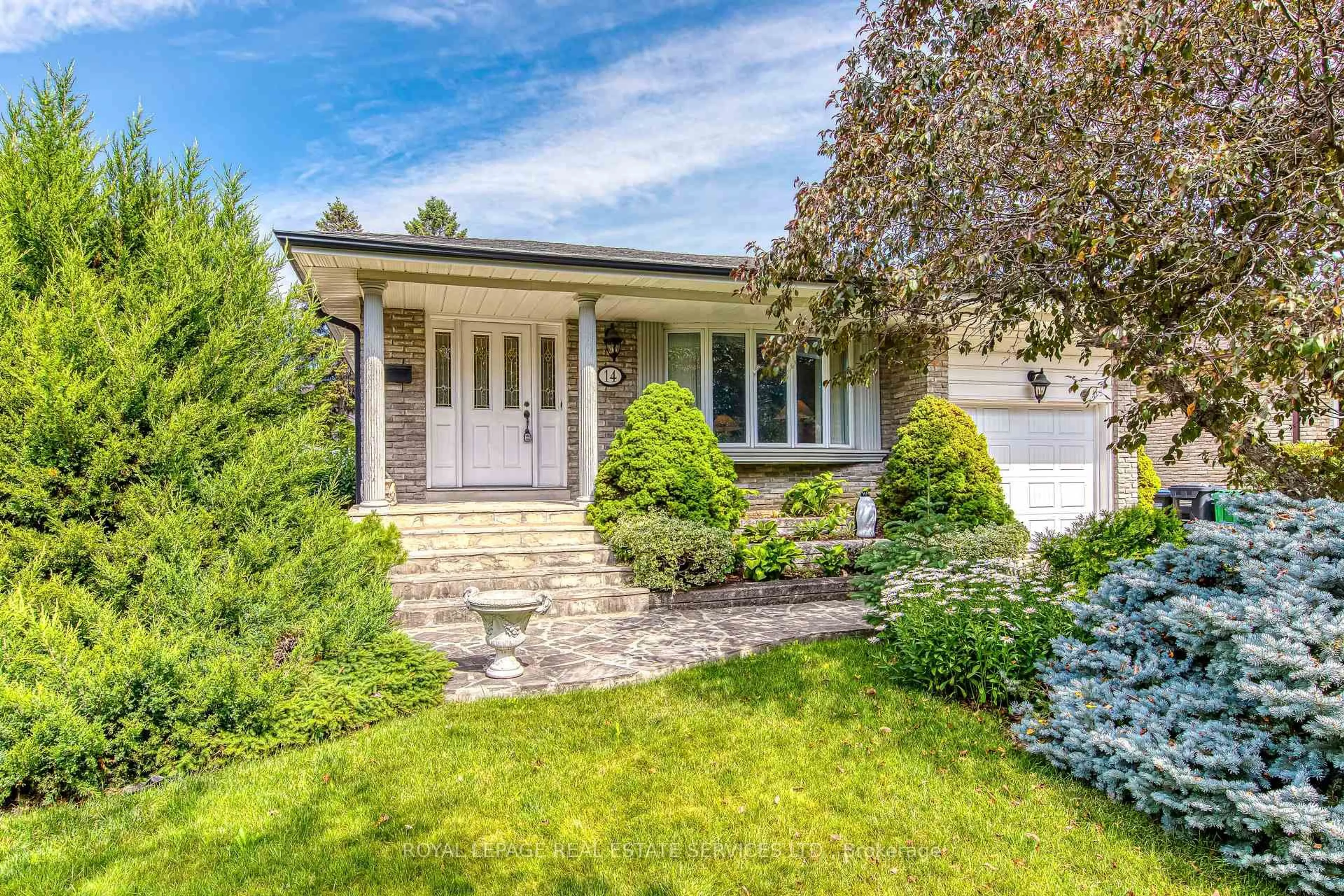 Home with brick exterior material, street for 14 Governor Grove Cres, Brampton Ontario L6Y 1A6