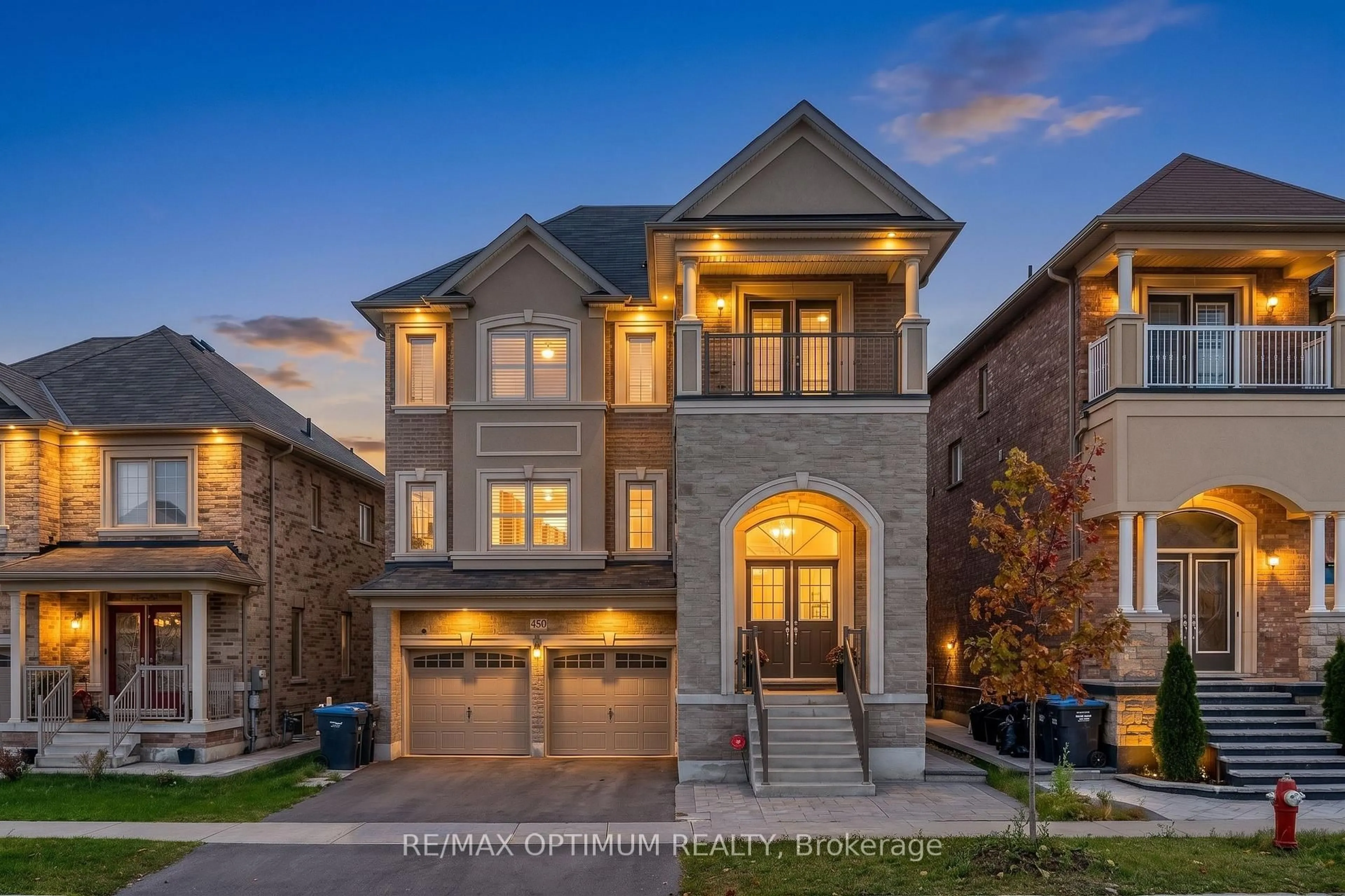 Home with brick exterior material, street for 450 Brisdale Dr, Brampton Ontario L7A 4J4