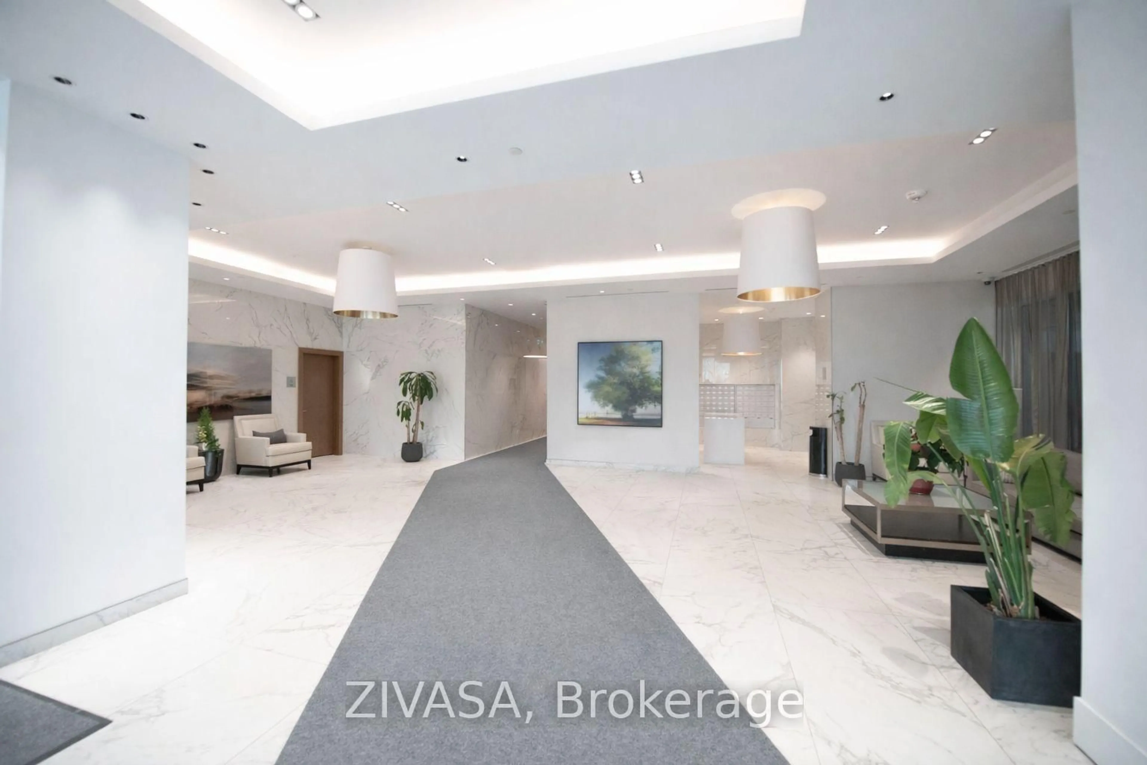 Indoor foyer for 1928 Lakeshore Blvd #2607, Toronto Ontario M6S 0B1