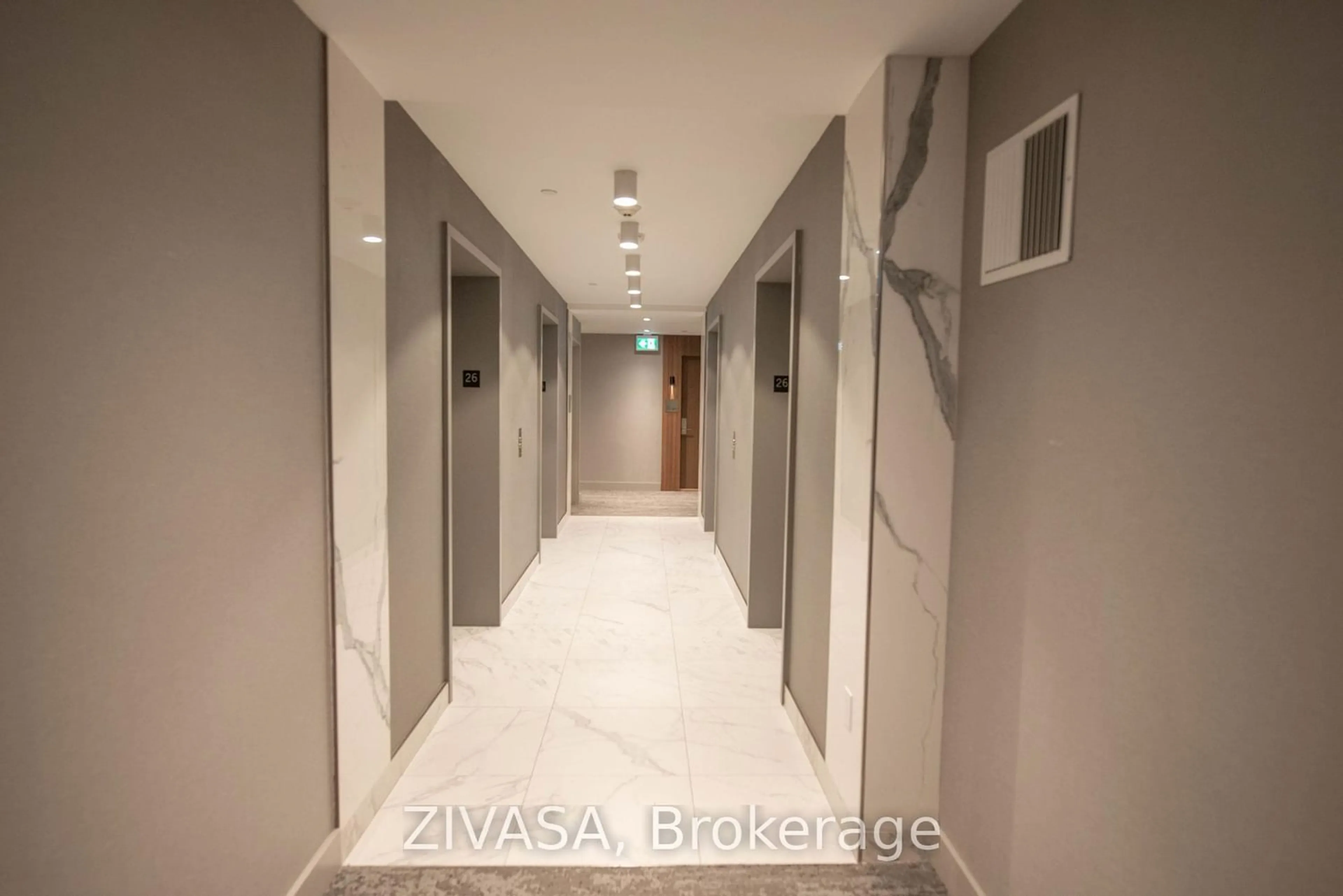 Indoor foyer for 1928 Lakeshore Blvd #2607, Toronto Ontario M6S 0B1