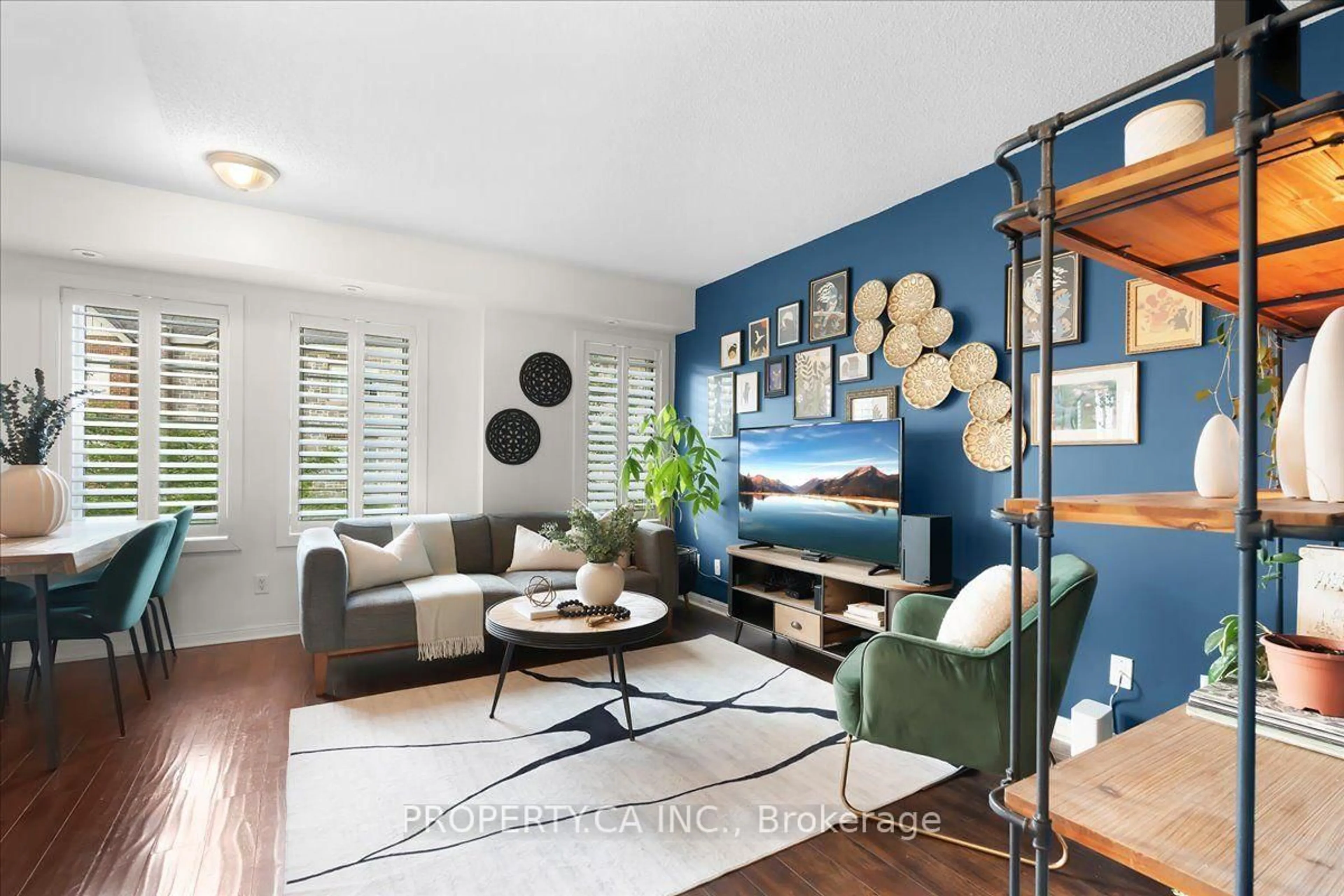 Living room with furniture, unknown for 9 Windermere Ave #Th92, Toronto Ontario M6S 5A4