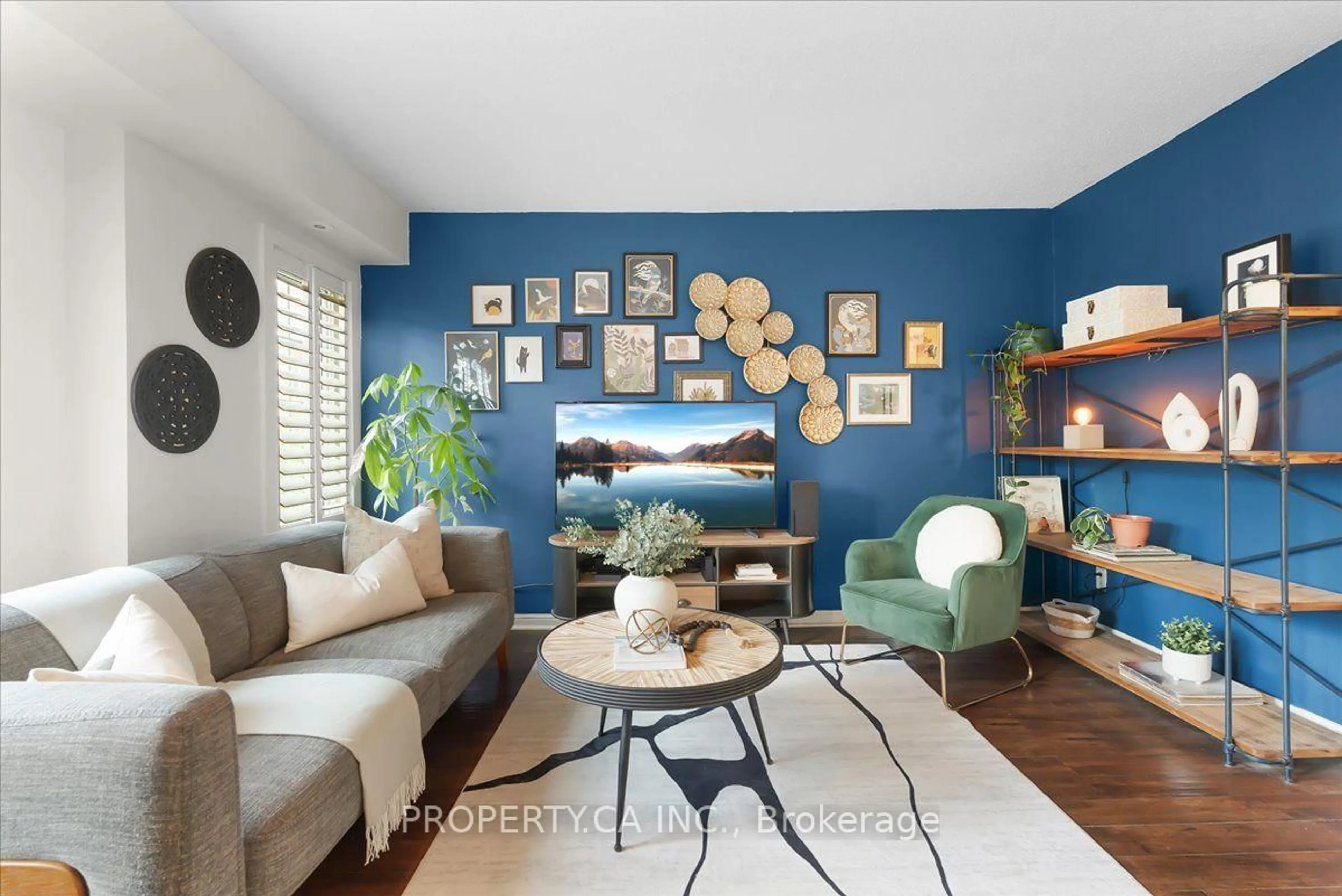 Living room with furniture, unknown for 9 Windermere Ave #Th92, Toronto Ontario M6S 5A4