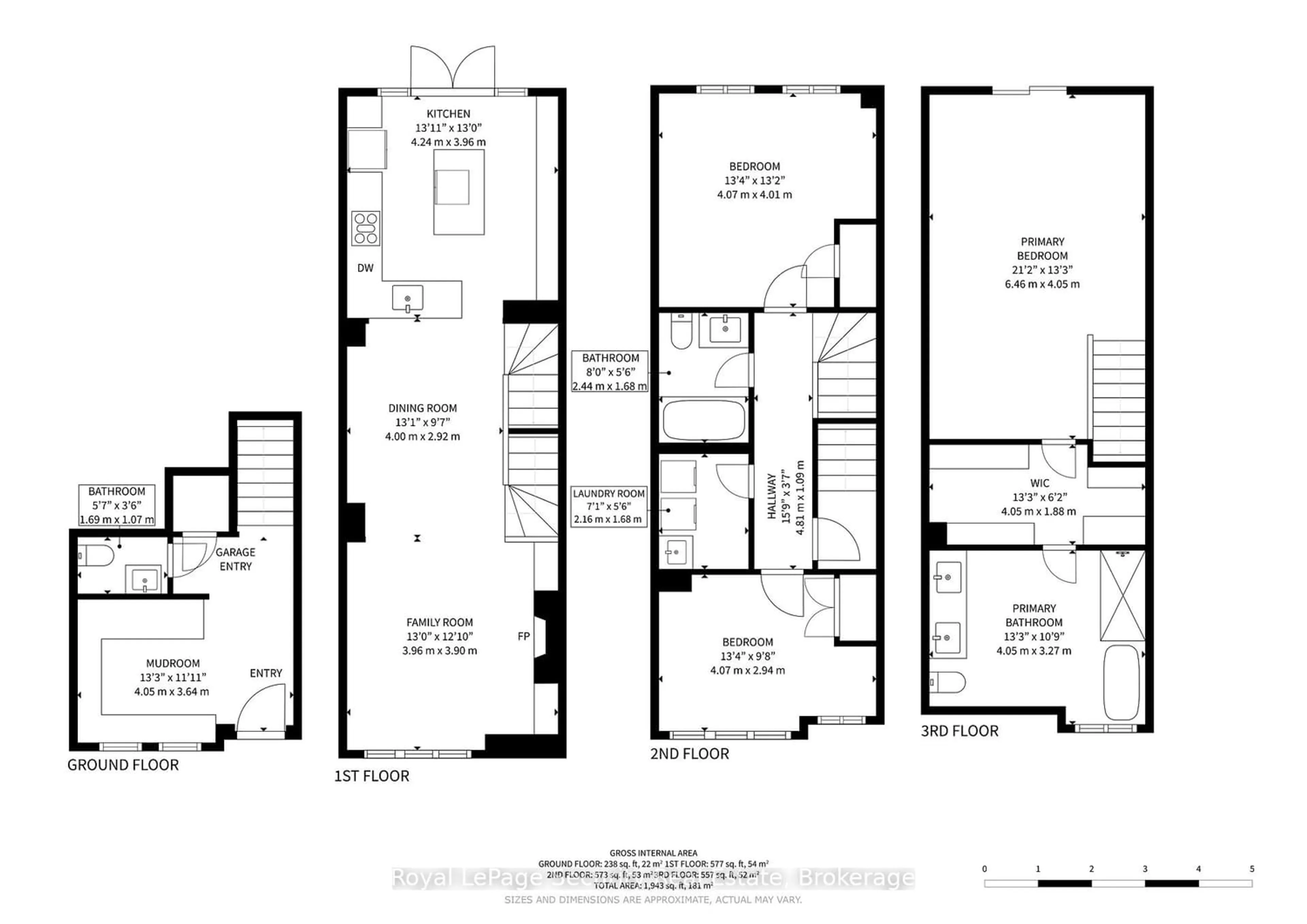 Floor plan for 1830 Burnhamthorpe Rd, Mississauga Ontario L4X 2S5