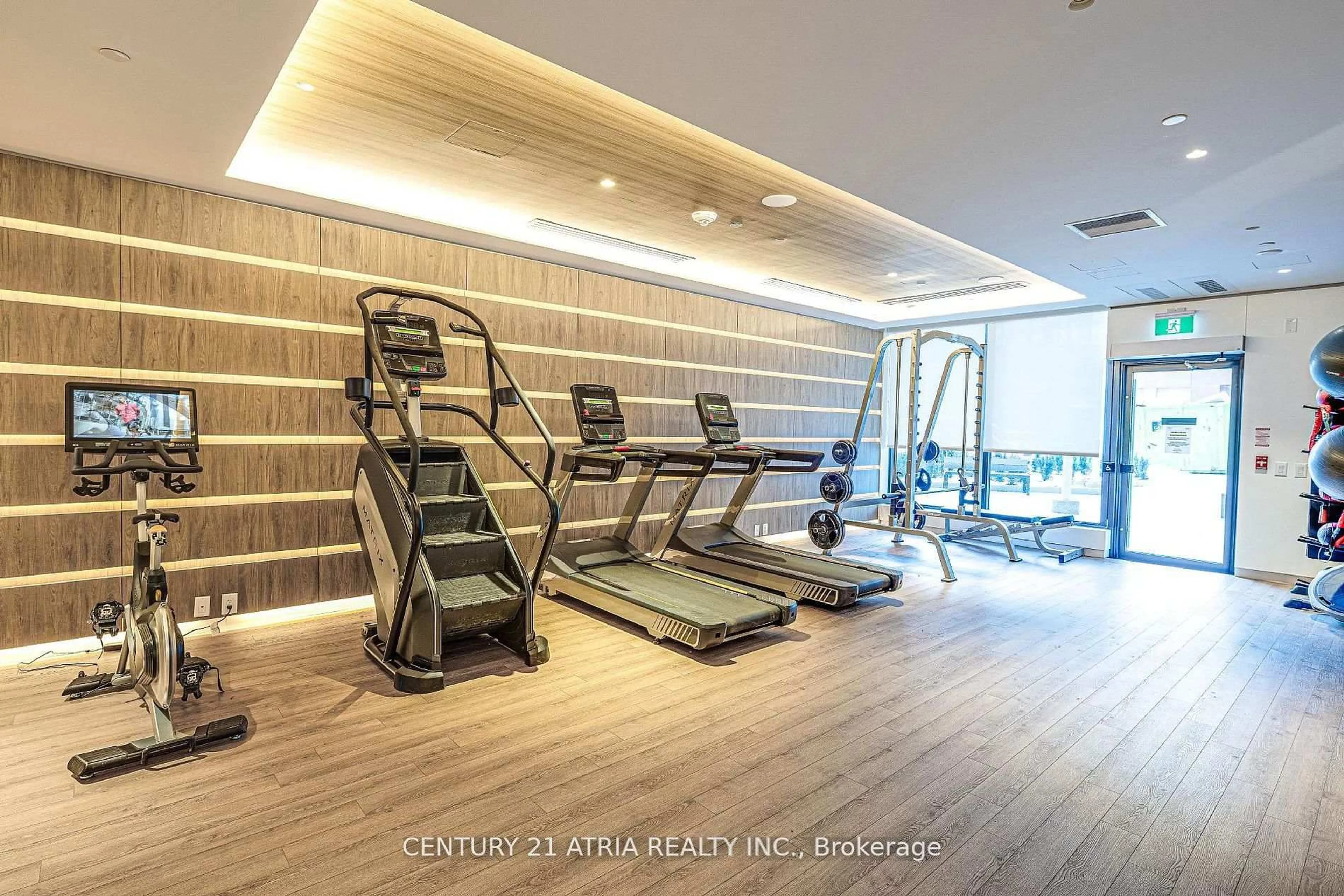 Gym or fitness room for 1100 Sheppard Ave #527, Toronto Ontario M3K 0E4