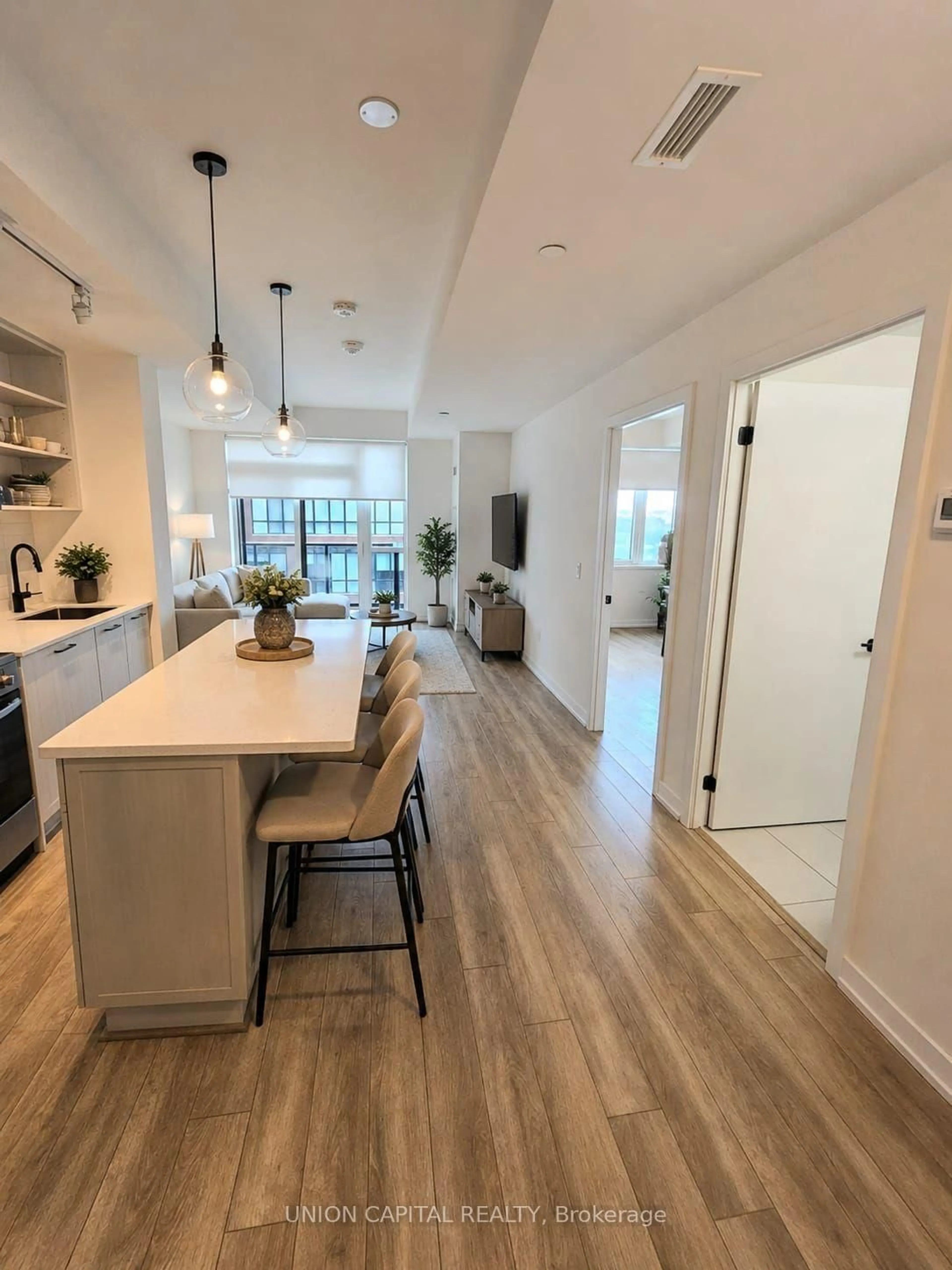Open concept kitchen, unknown for 2300 St. Clair Ave #710, Toronto Ontario M6N 0B3
