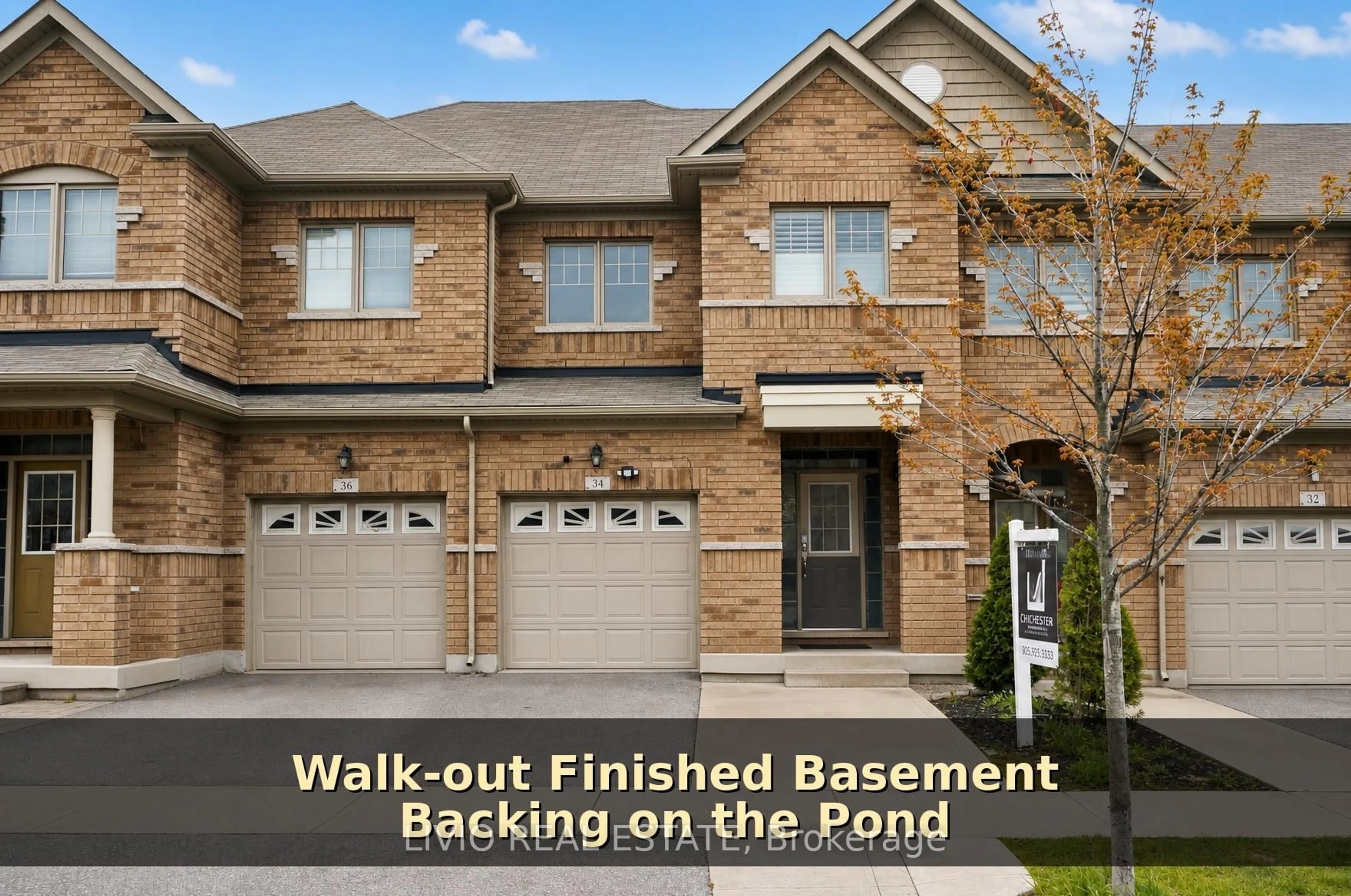 Home with brick exterior material, building for 34 Davenfield Circ, Brampton Ontario L6P 4M2