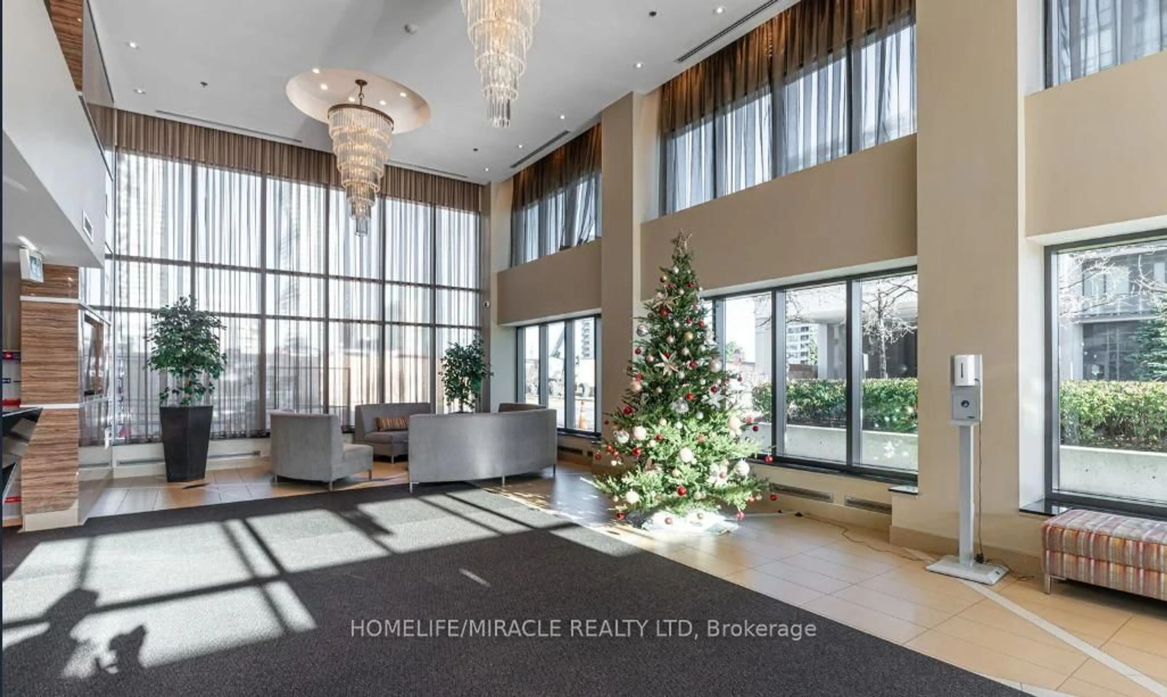 Lobby for 3985 Grand Park Dr #2412, Mississauga Ontario L5B 0H8