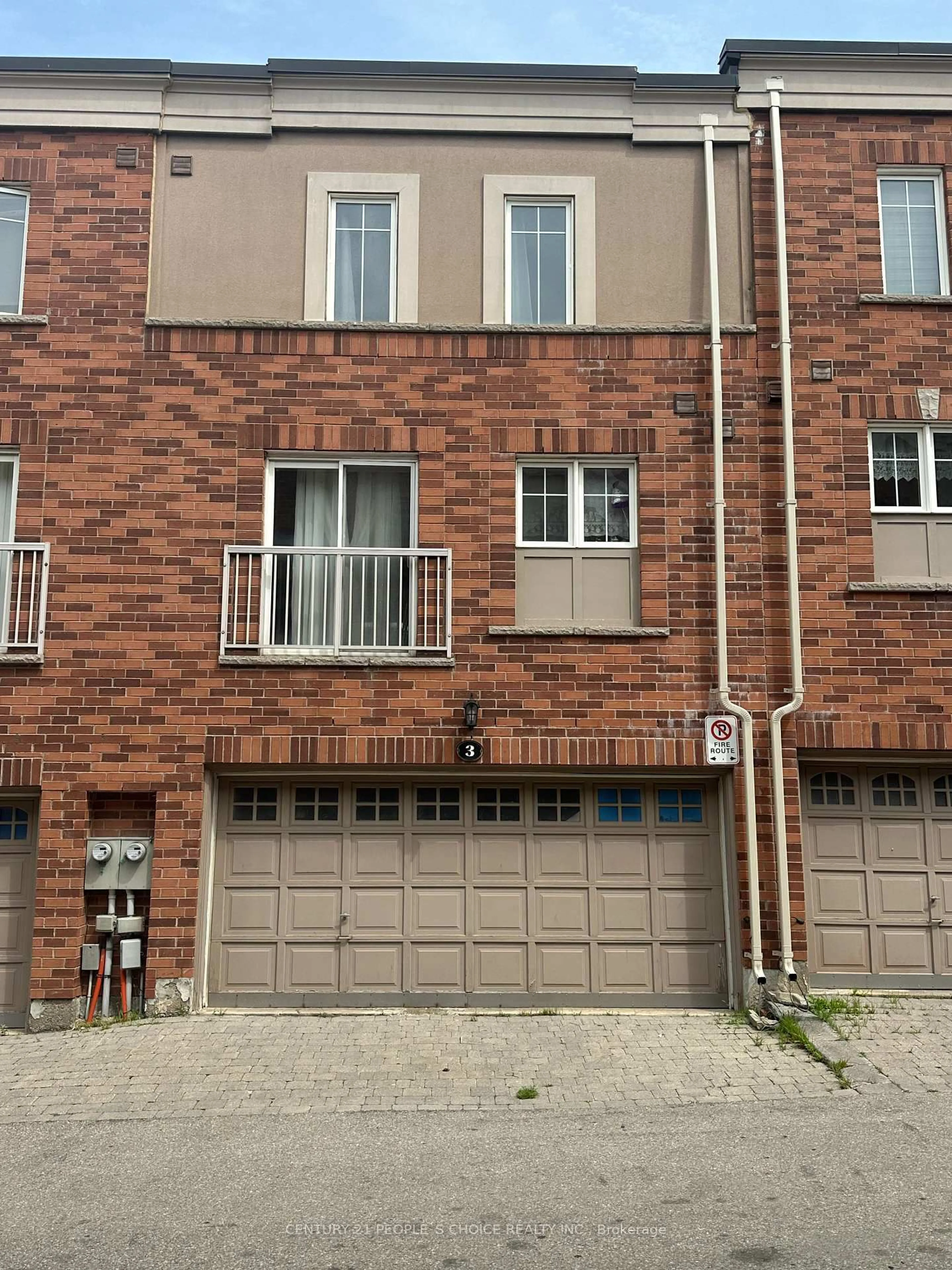 Home with brick exterior material, street for 375 Cook Rd #3, Toronto Ontario M3J 3T6
