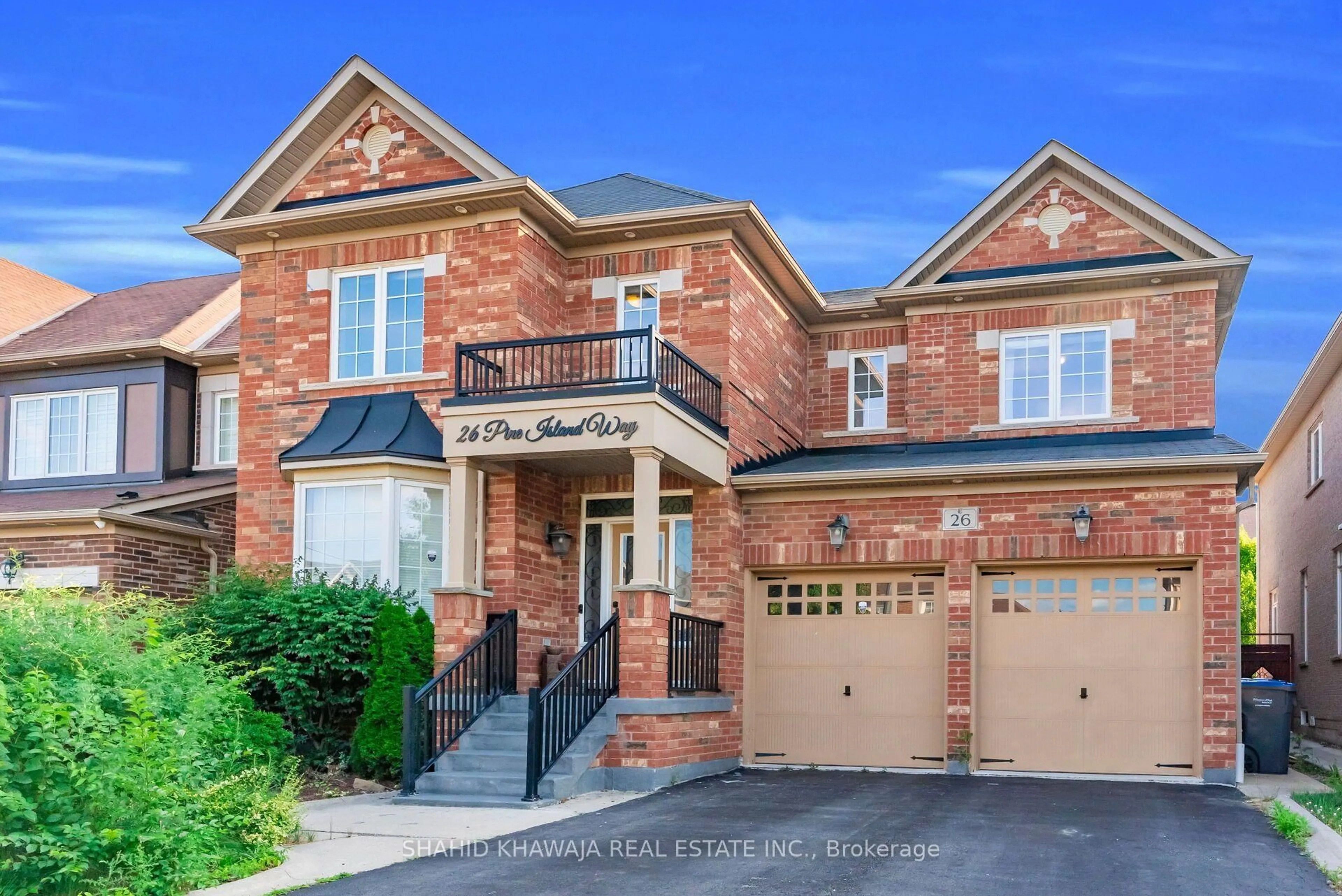 Home with brick exterior material, street for 26 Pine Island Way, Brampton Ontario L6X 0Z6