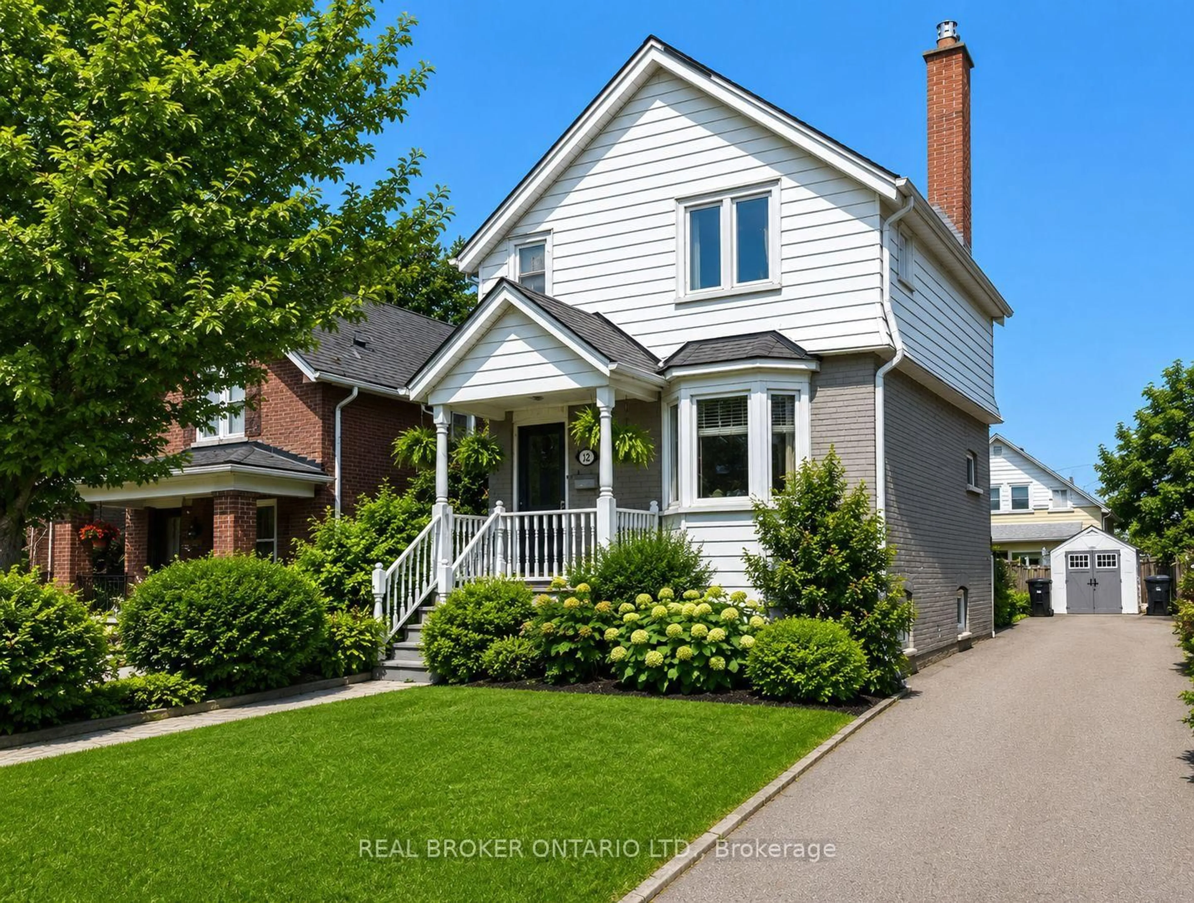 Home with brick exterior material, street for 23 Second St, Toronto Ontario M8V 2X1