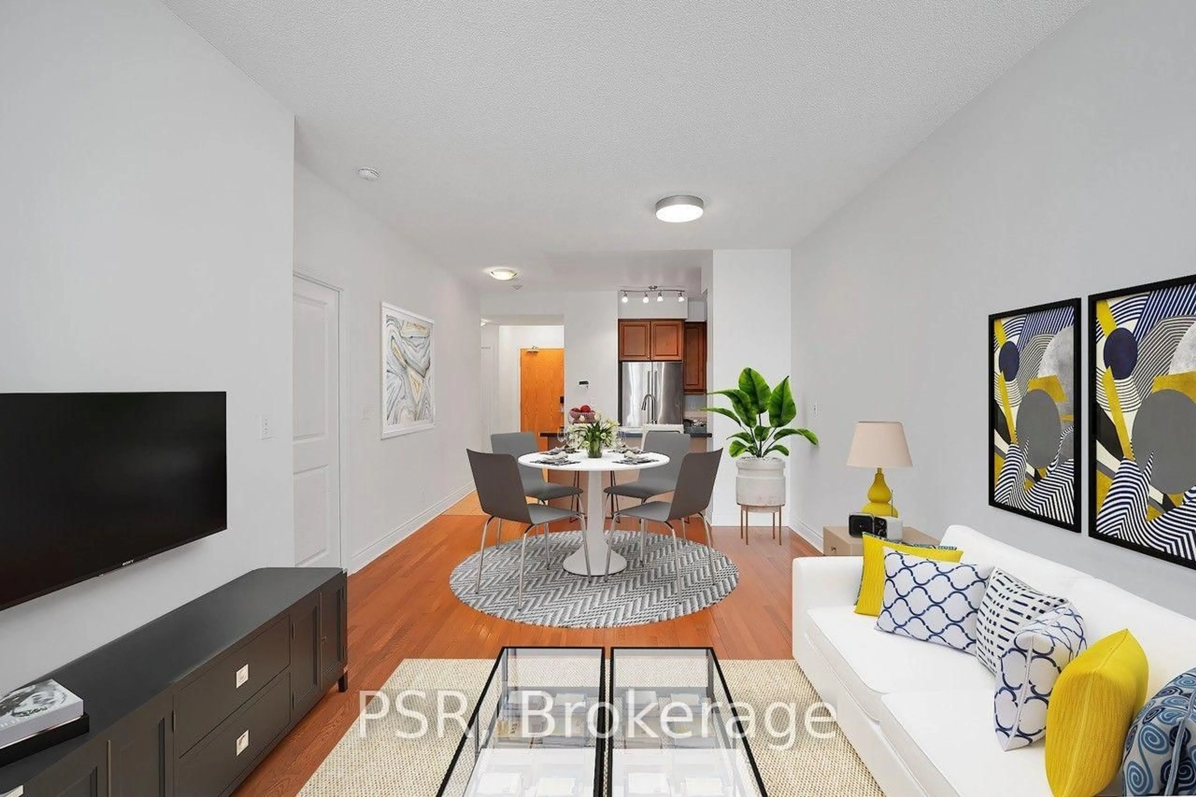 Living room with furniture, unknown for 1910 Lake Shore Blvd #903, Toronto Ontario M6S 1A5