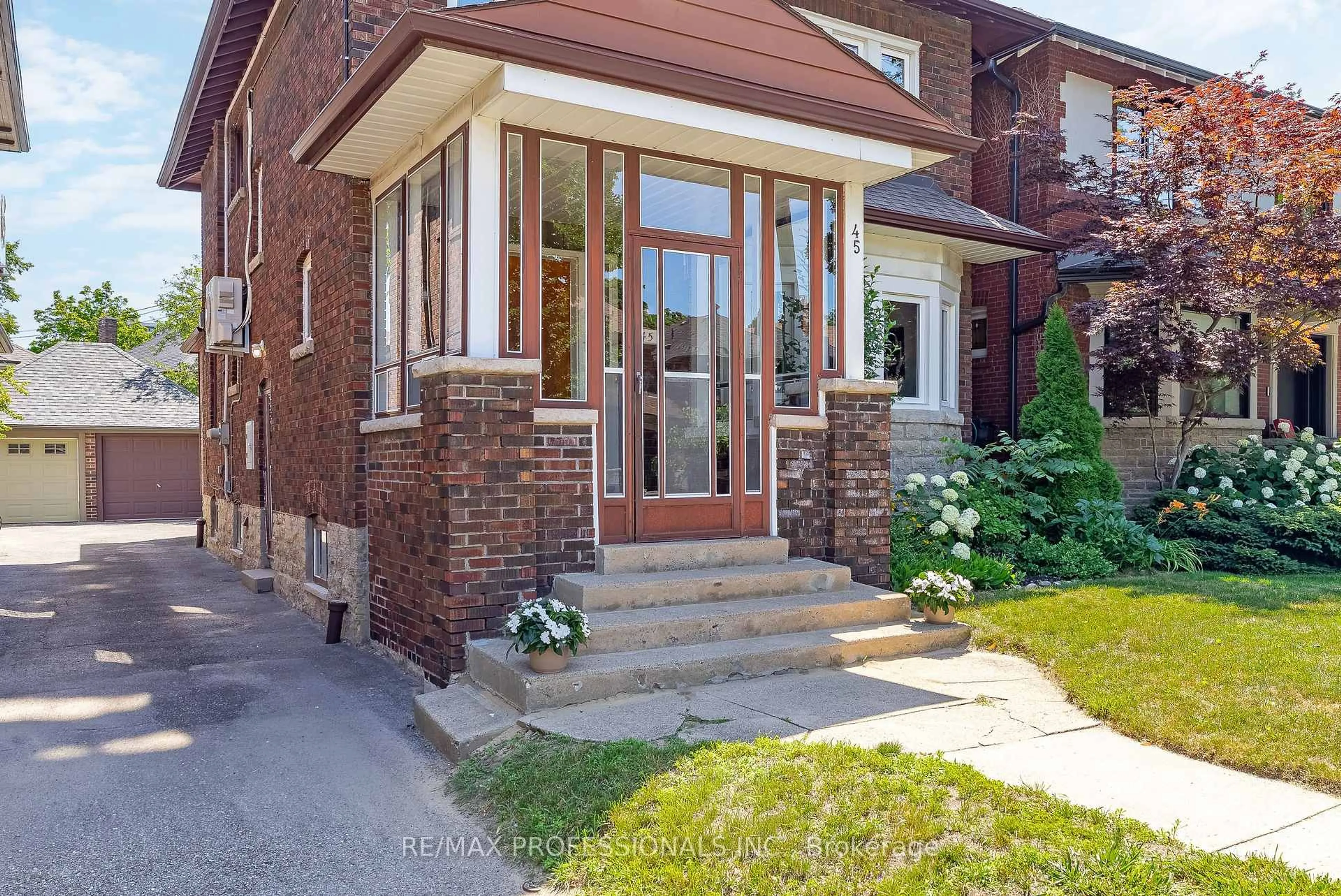 Home with brick exterior material, street for 45 Glendonwynne Rd, Toronto Ontario M6P 3E5