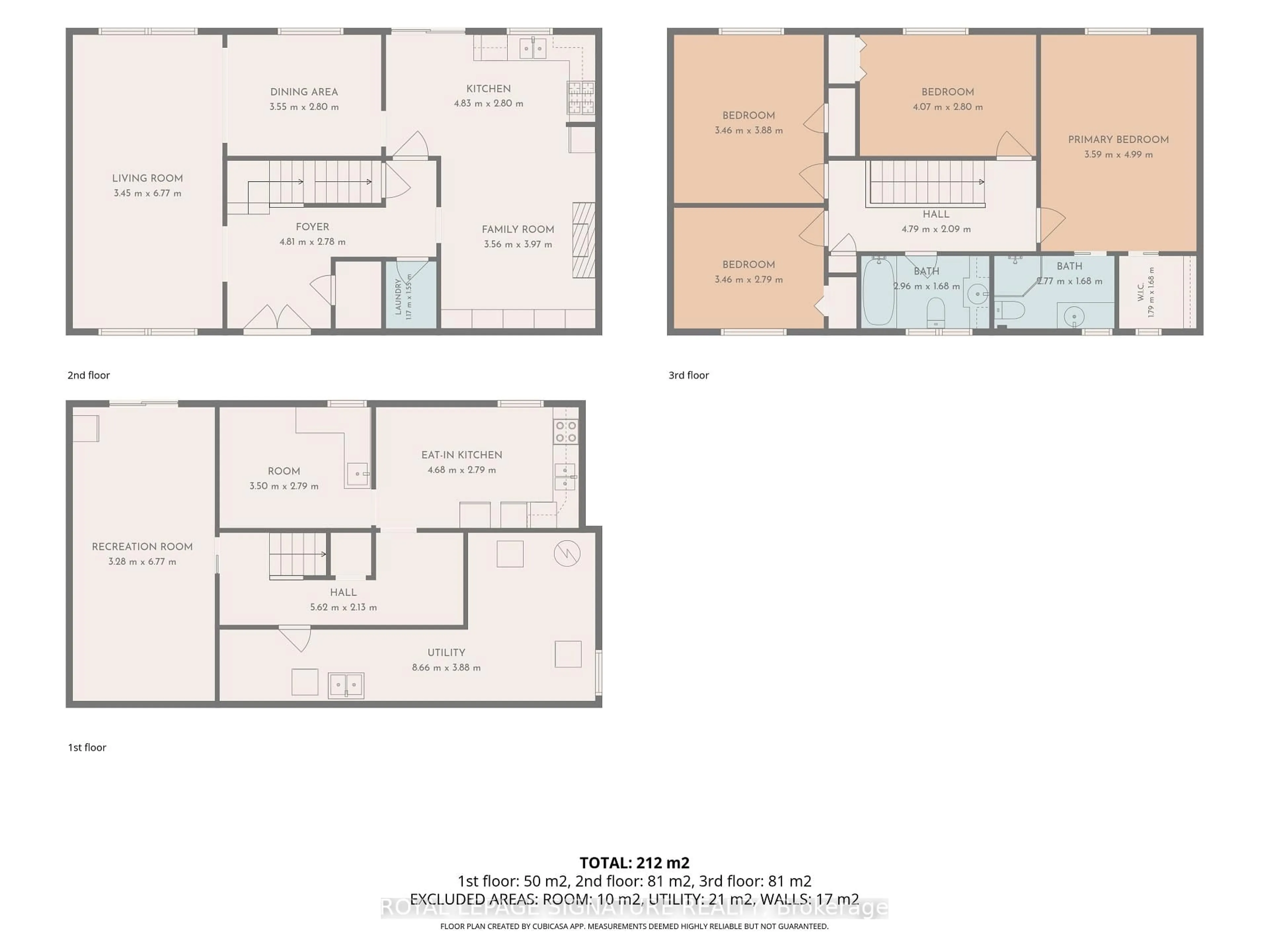 Floor plan for 1892 Beechknoll Ave, Mississauga Ontario L4W 2G3