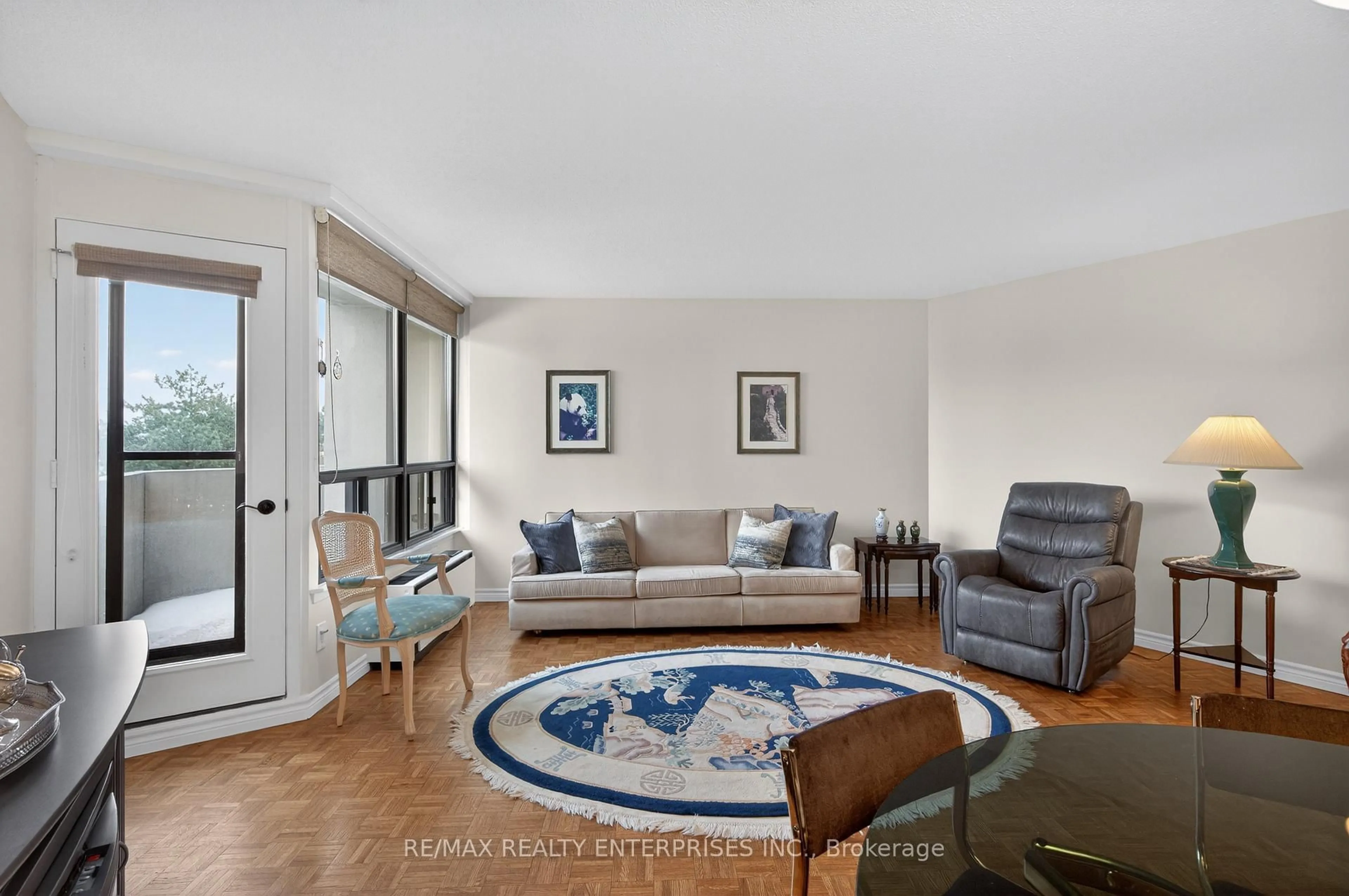 Living room with furniture, unknown for 288 Mill Rd #A49, Toronto Ontario M9C 4X7