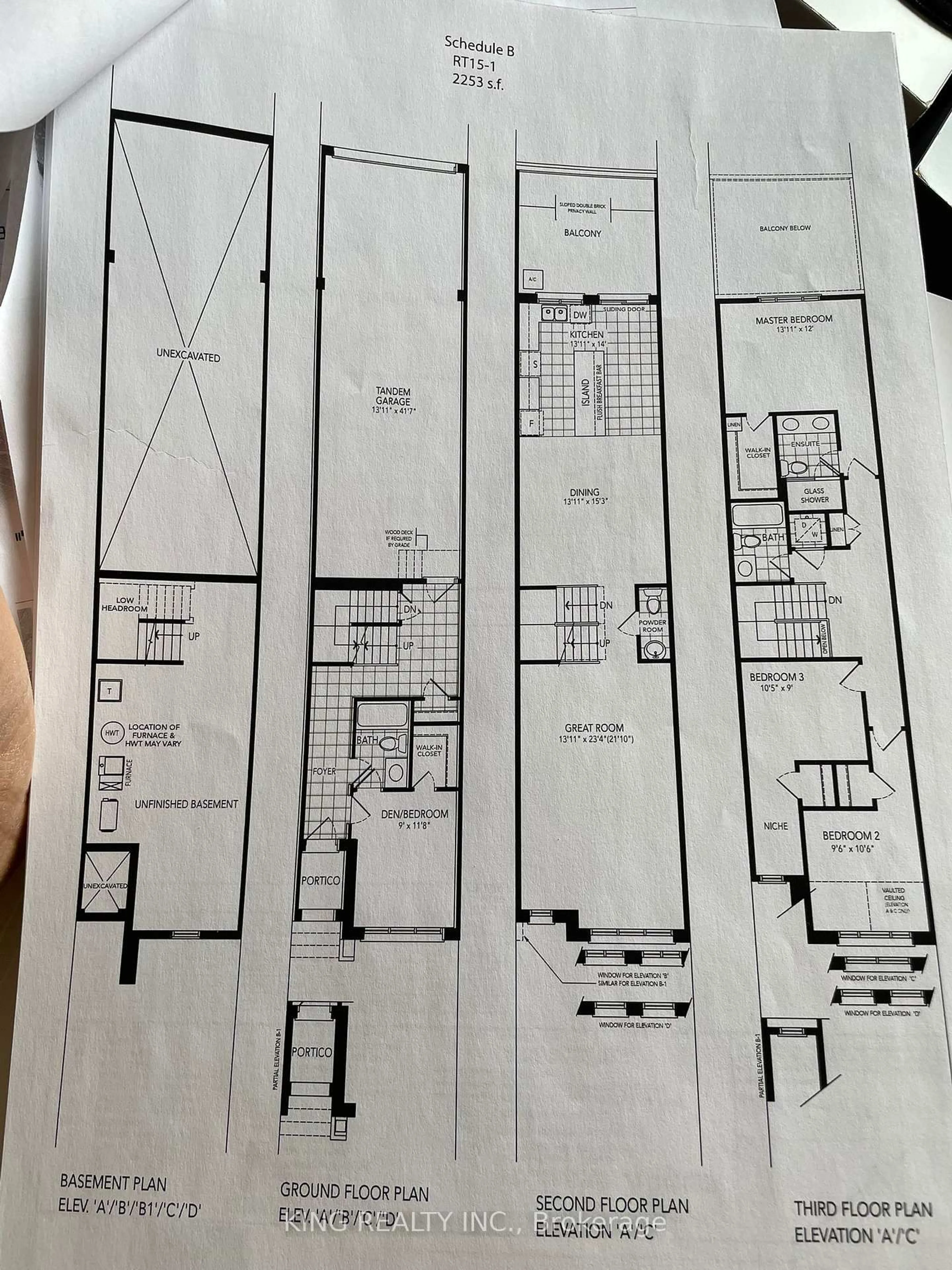 Floor plan for 39 Finegan Circ, Brampton Ontario L7A 4Z7