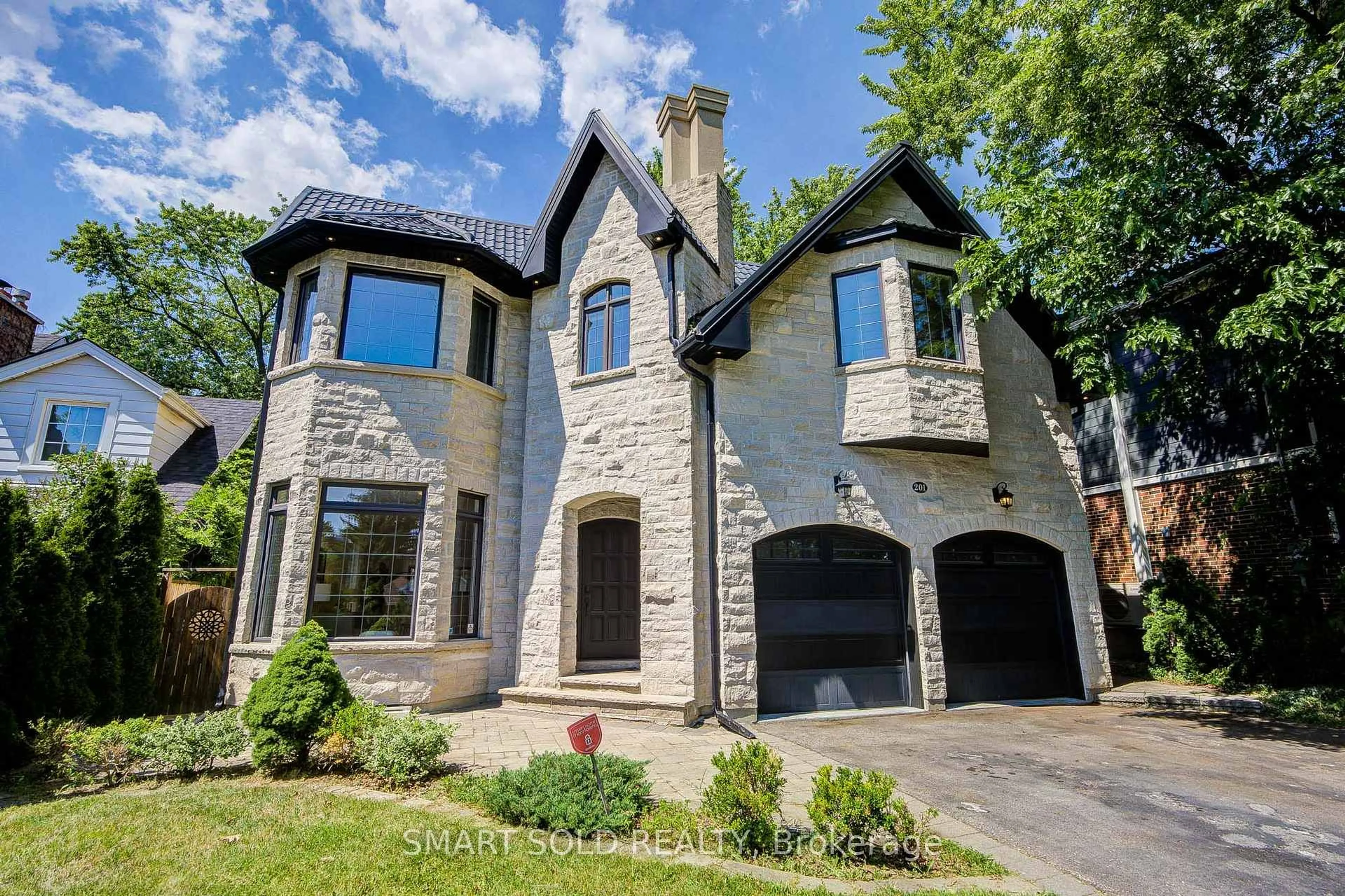 Home with brick exterior material, street for 201 Burnhamthorpe Rd, Toronto Ontario M9B 1Z2