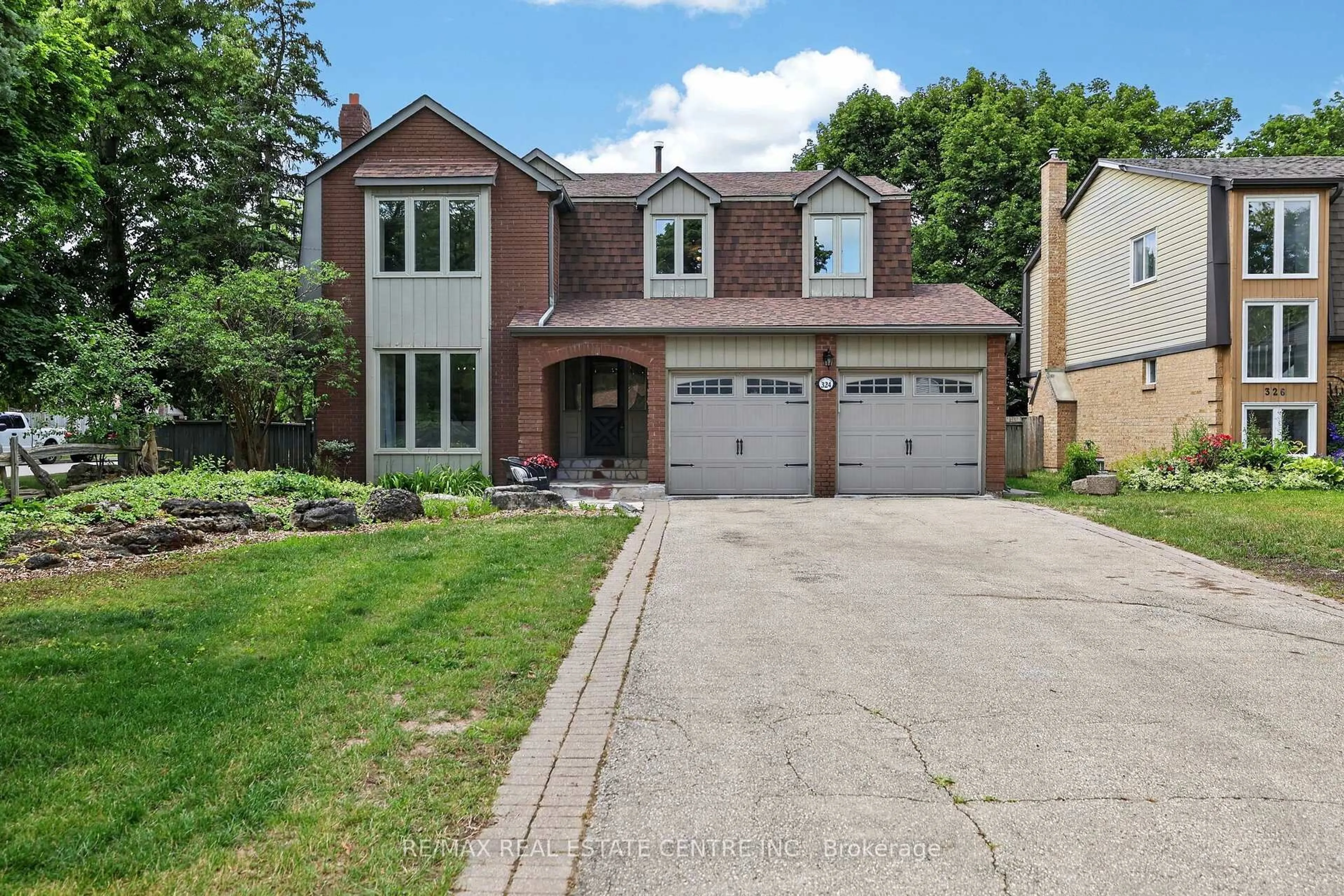 Home with brick exterior material, street for 324 Hersey Cres, Caledon Ontario L7E 3Z5