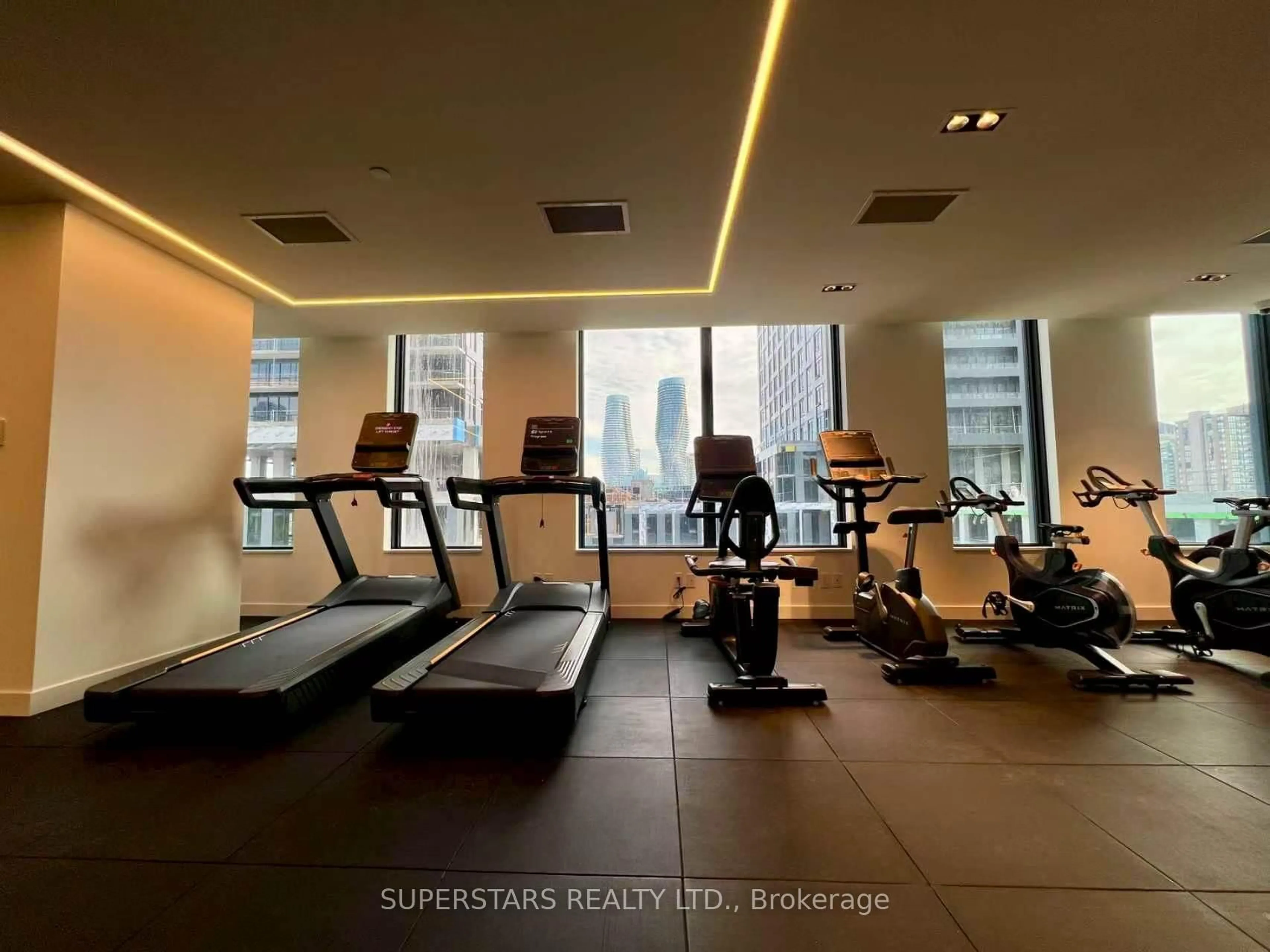 Gym or fitness room for 4023 The Exchange #1705, Mississauga Ontario L5B 0N4