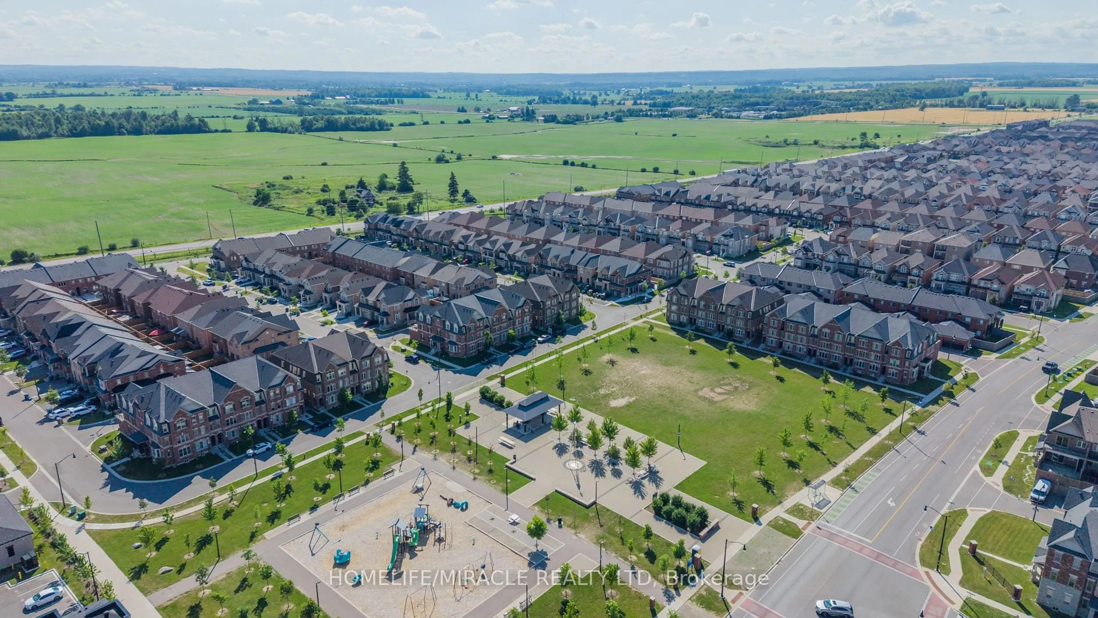 A pic from outside/outdoor area/front of a property/back of a property/a pic from drone, unknown for 11 Finegan Circ, Brampton Ontario L7A 4Z7