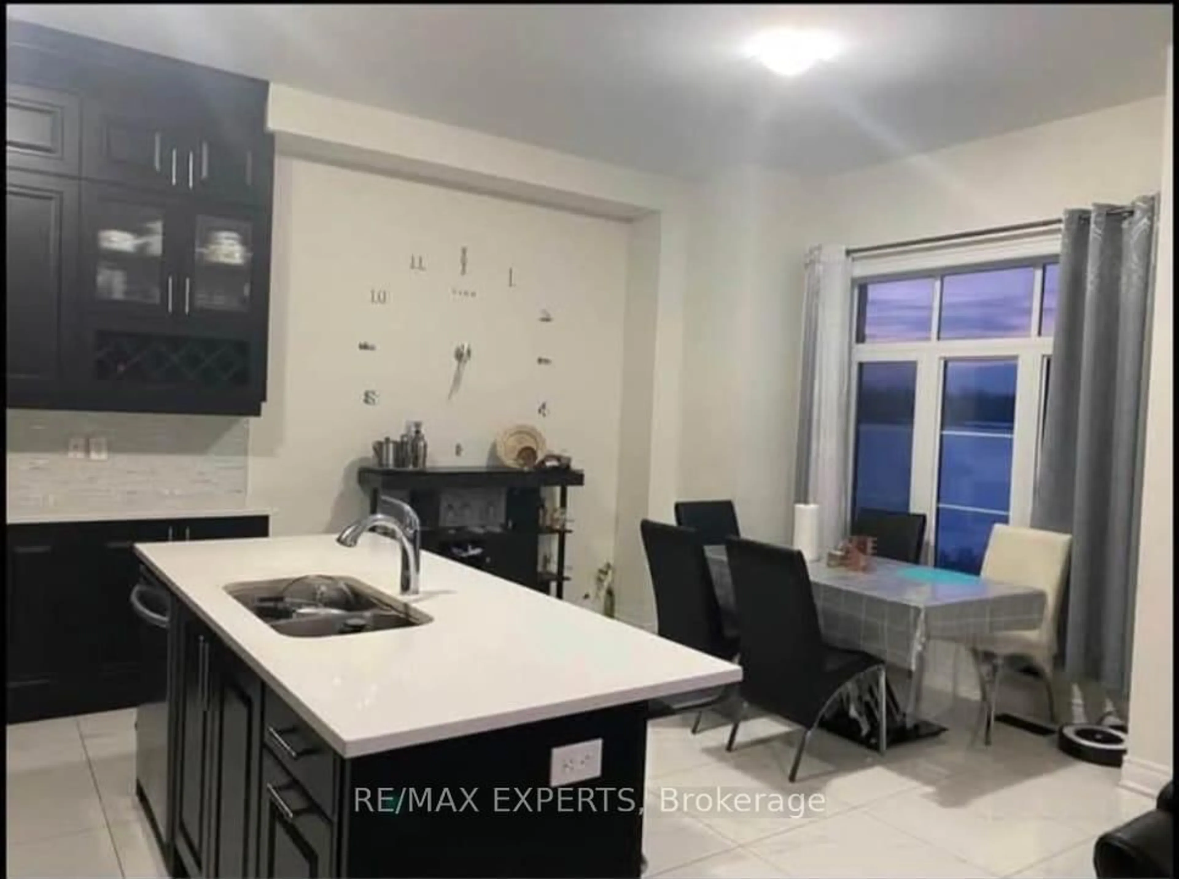 Open concept kitchen, ceramic/tile floor for 56 Lyle Way, Brampton Ontario L6X 5P8