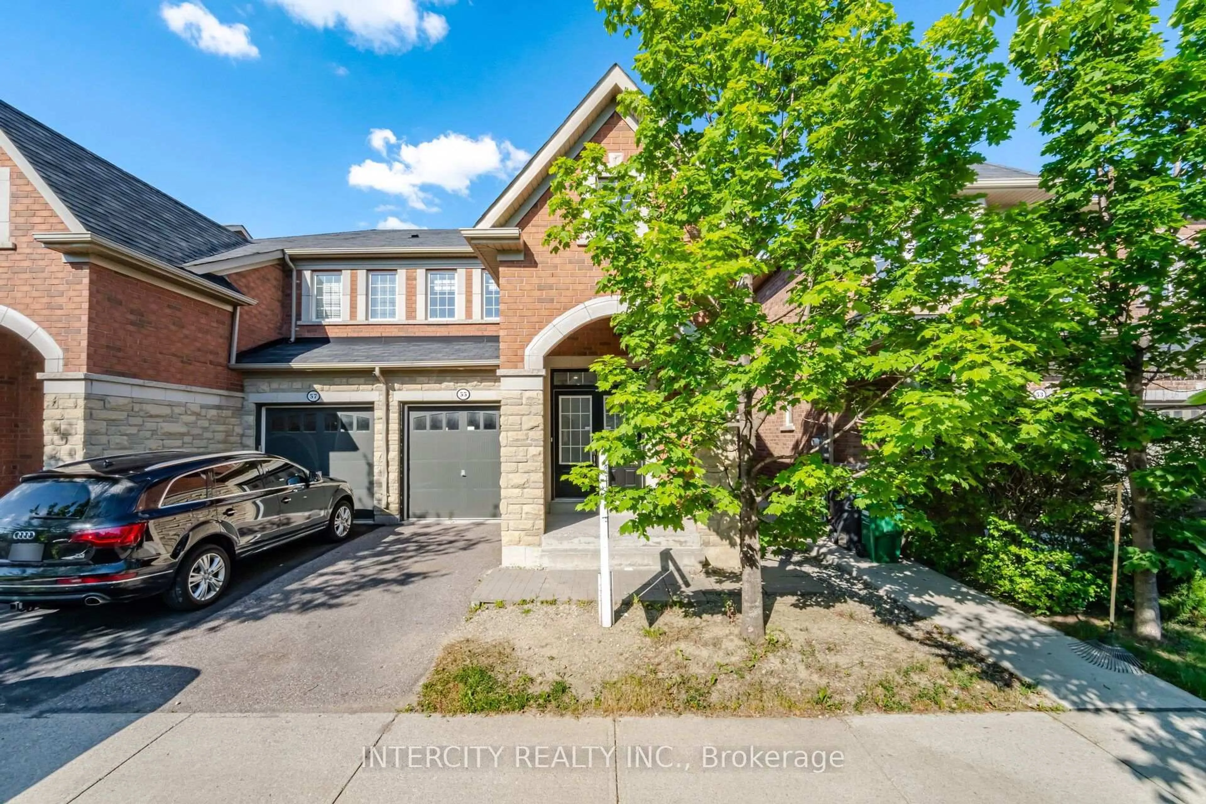 Home with brick exterior material, street for 55 Loftsmoor Dr, Brampton Ontario L6R 0W2