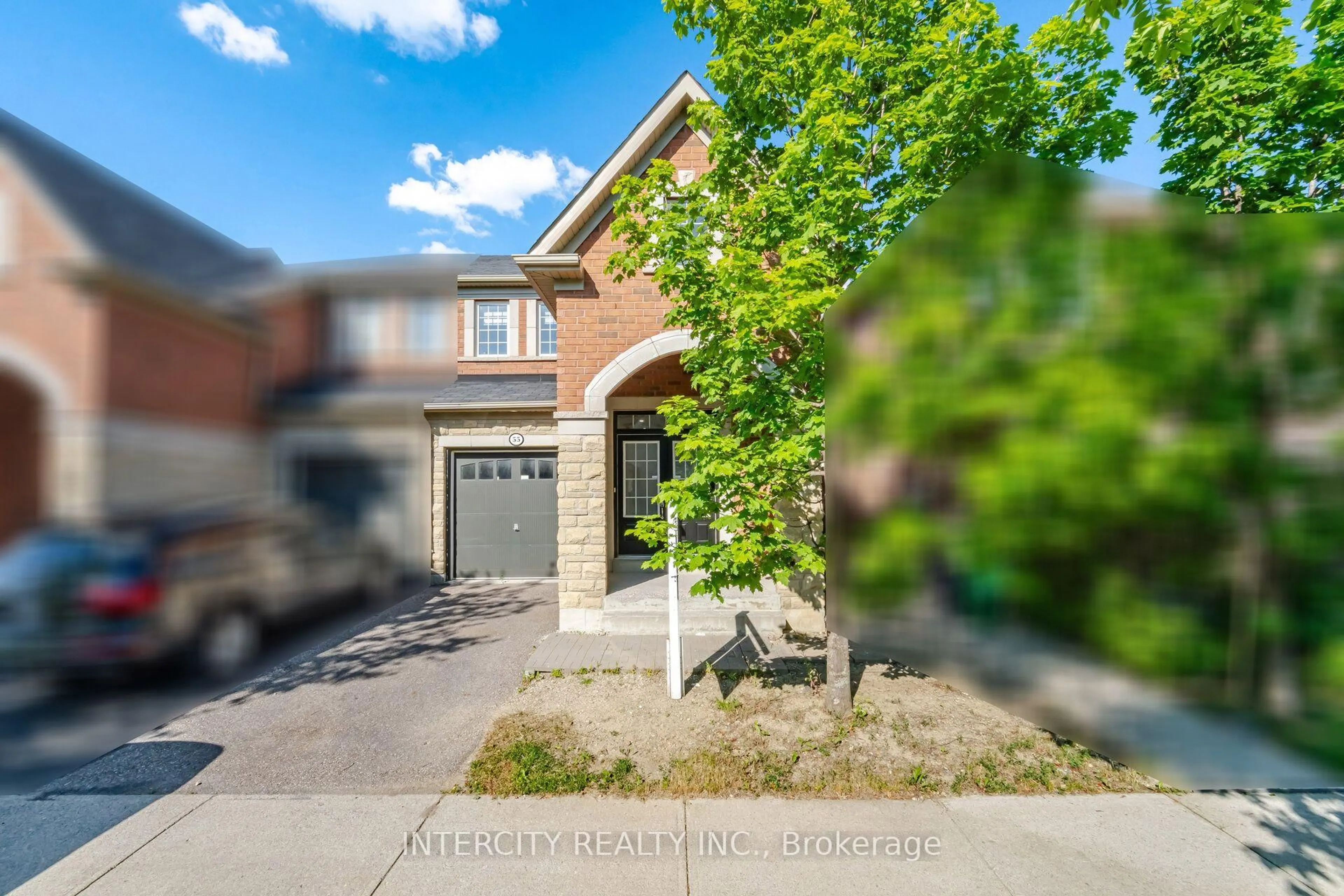 Home with brick exterior material, street for 55 Loftsmoor Dr, Brampton Ontario L6R 0W2