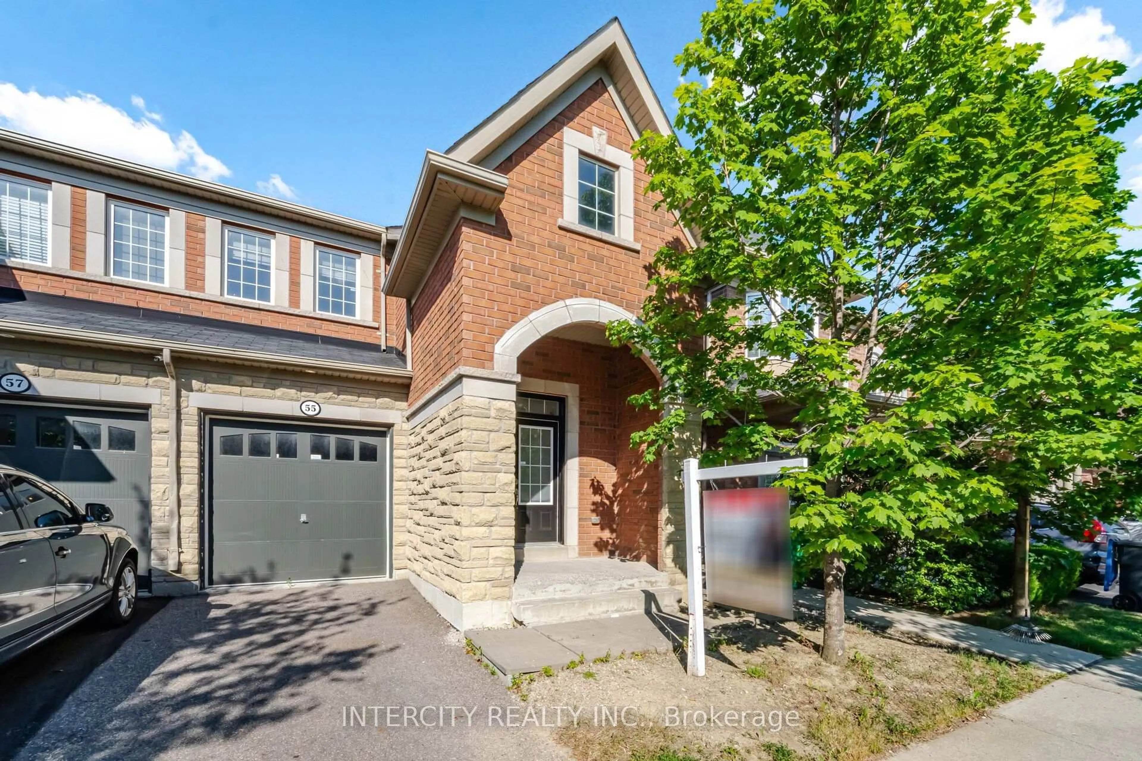 Home with brick exterior material, street for 55 Loftsmoor Dr, Brampton Ontario L6R 0W2