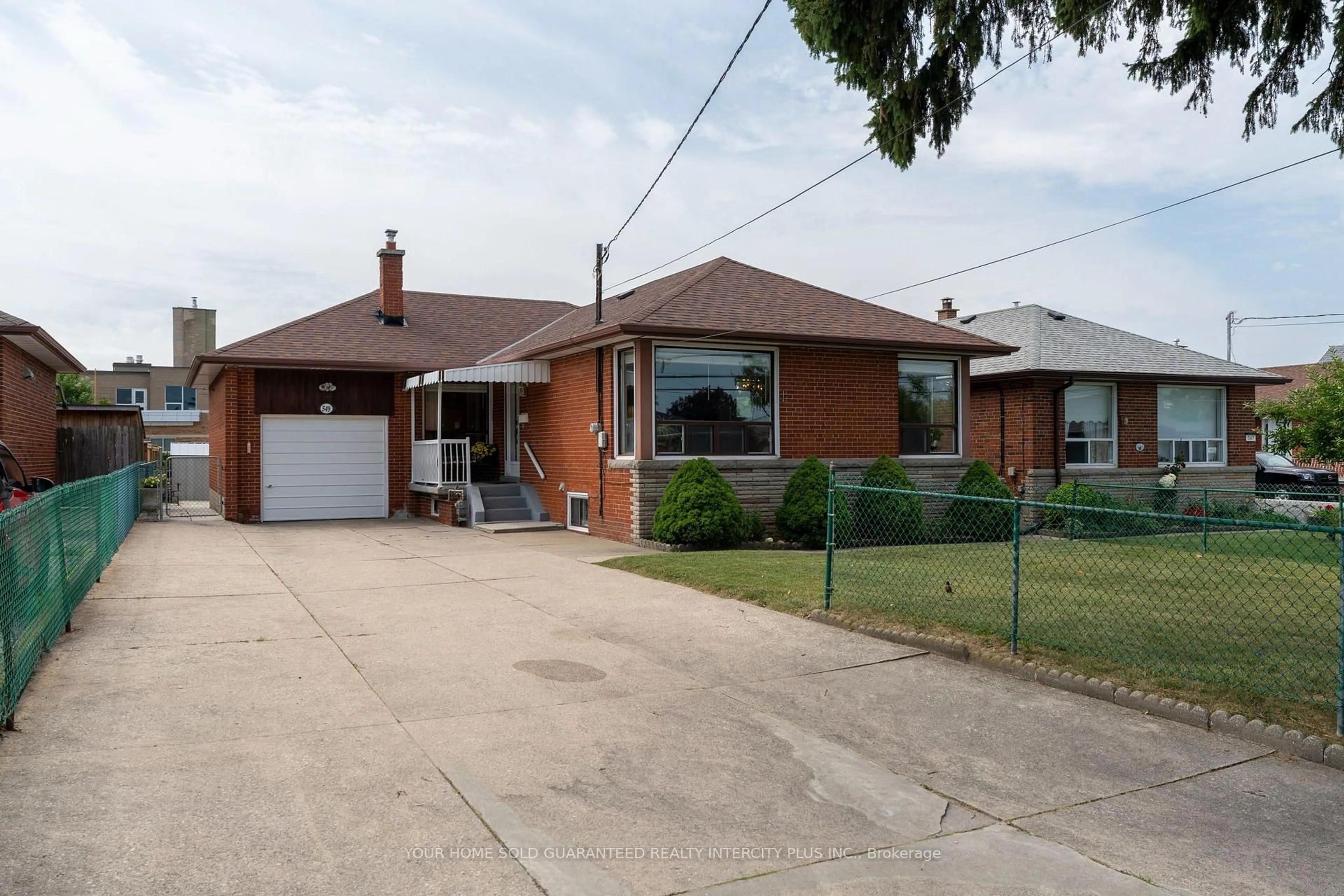 Home with brick exterior material, street for 549 Rustic Rd, Toronto Ontario M6L 1X8