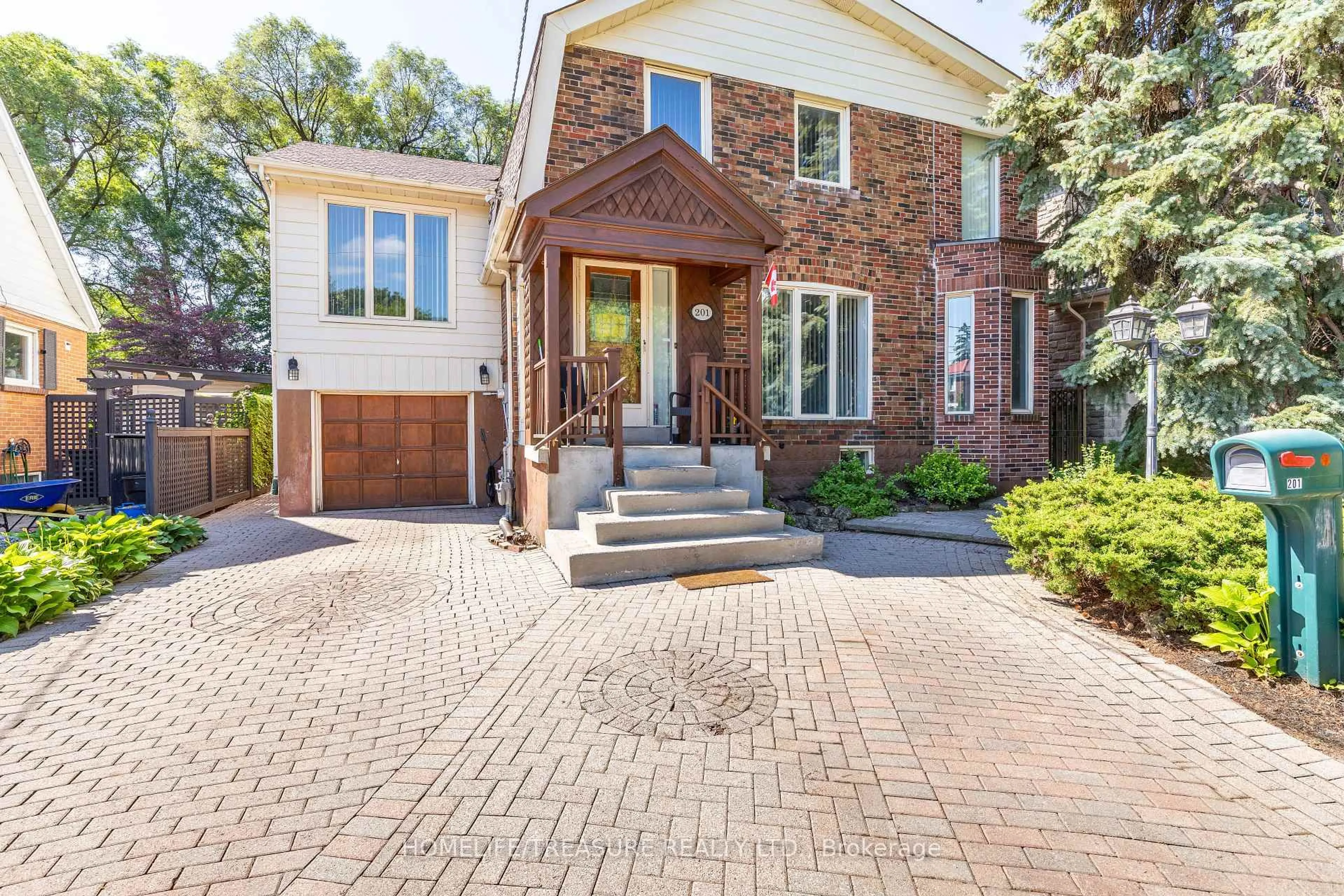 Home with brick exterior material, street for 201 KING St, Toronto Ontario M9N 1L8