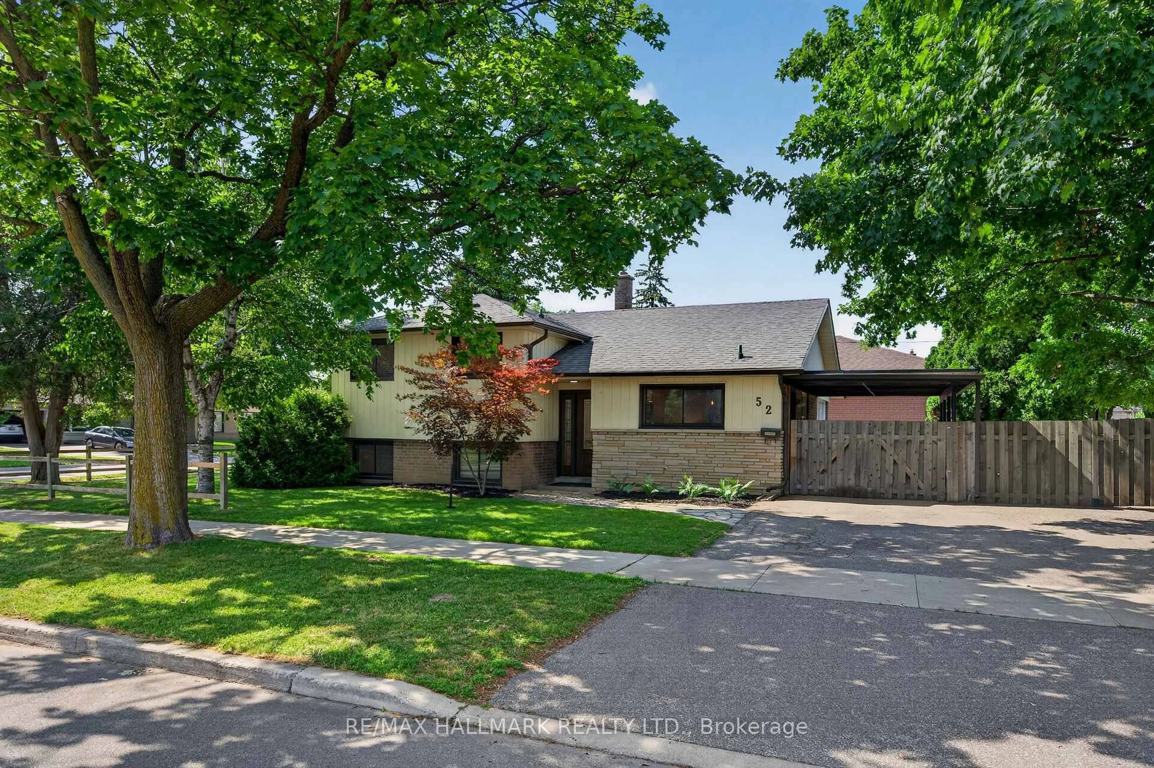 Home with brick exterior material, street for 52 Clement Rd, Toronto Ontario M9R 1Y8