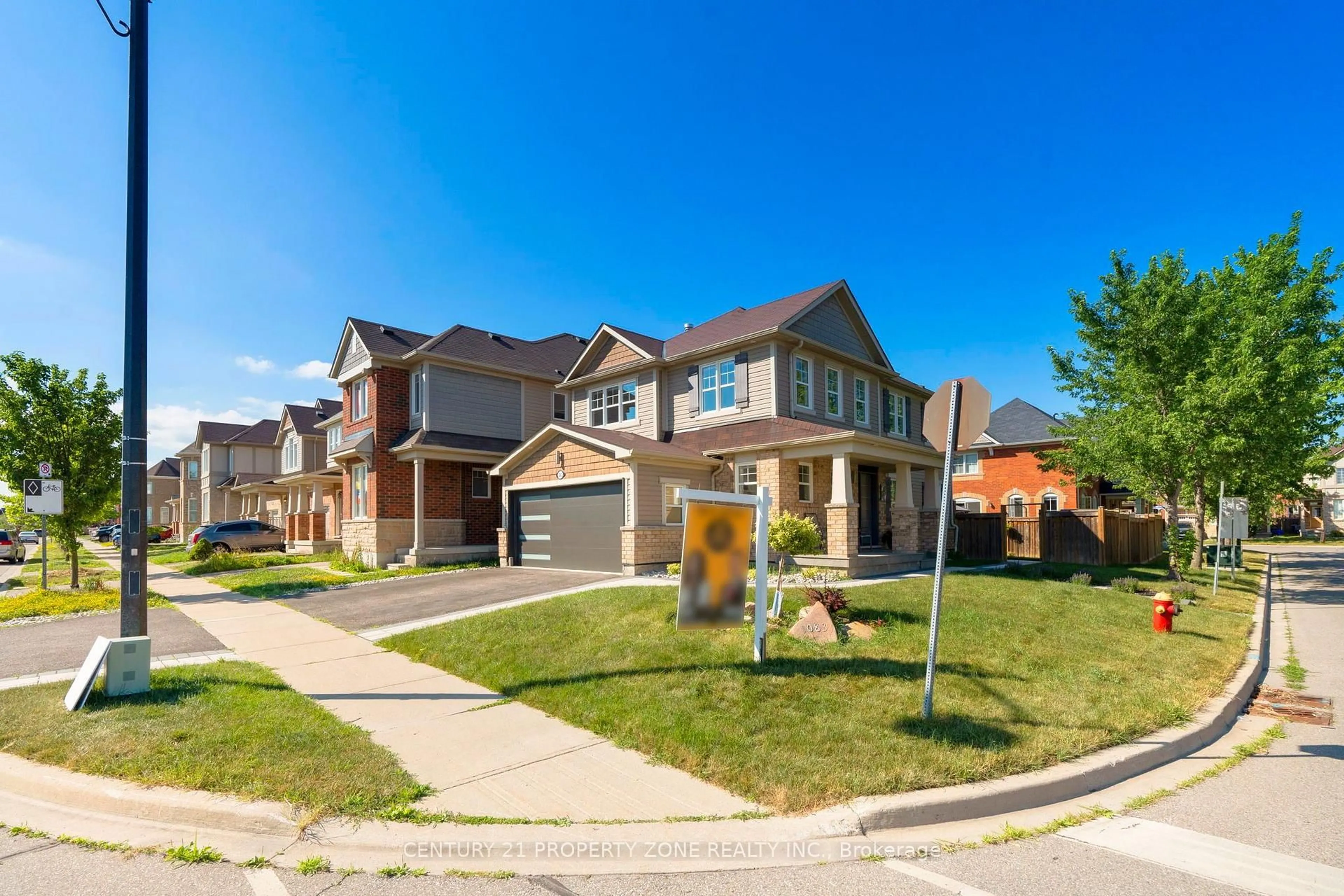 Home with brick exterior material, street for 1083 Savoline Blvd, Milton Ontario L9T 8P3