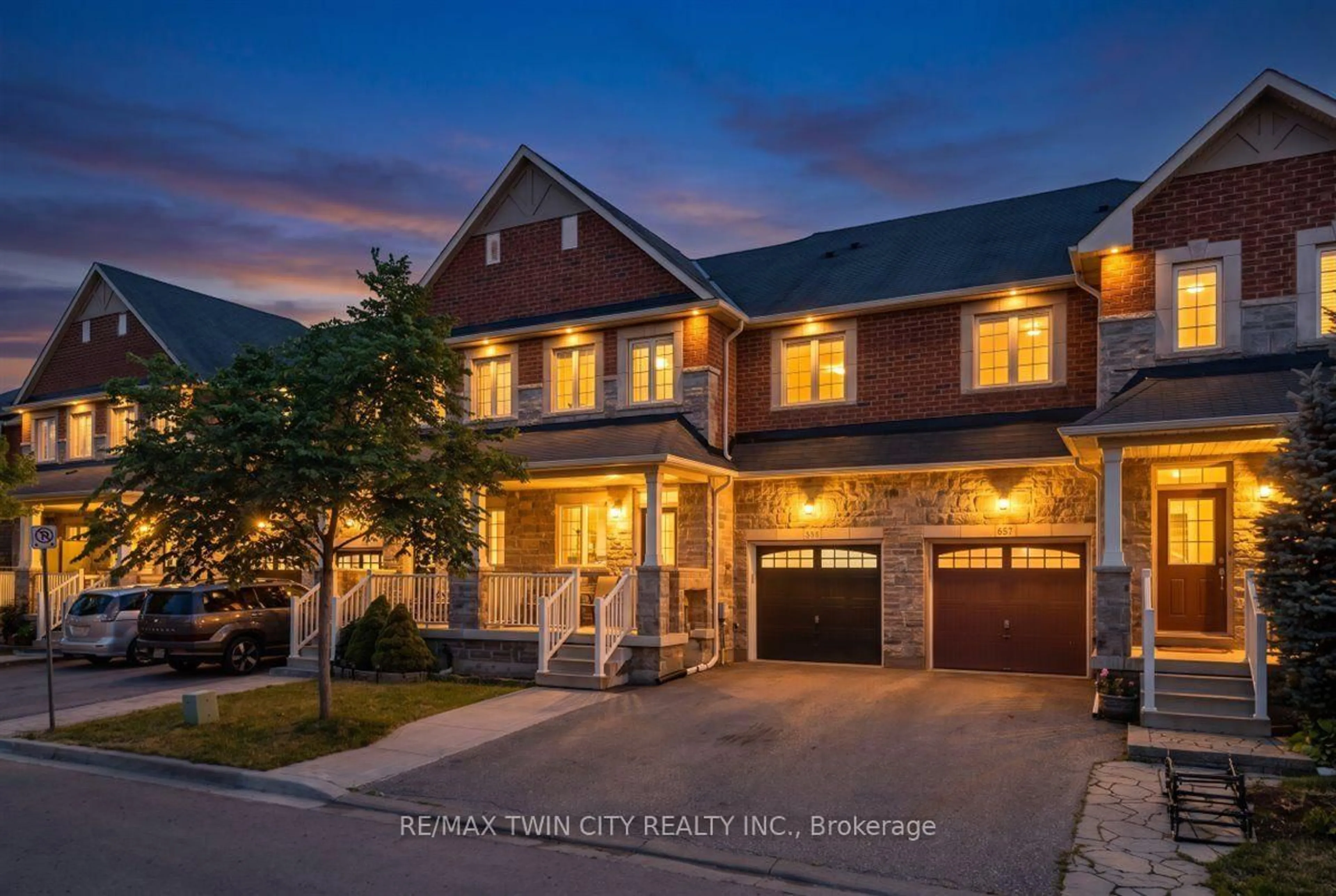 Home with brick exterior material, street for 655 Murray Meadows Pl, Milton Ontario L9T 8L7
