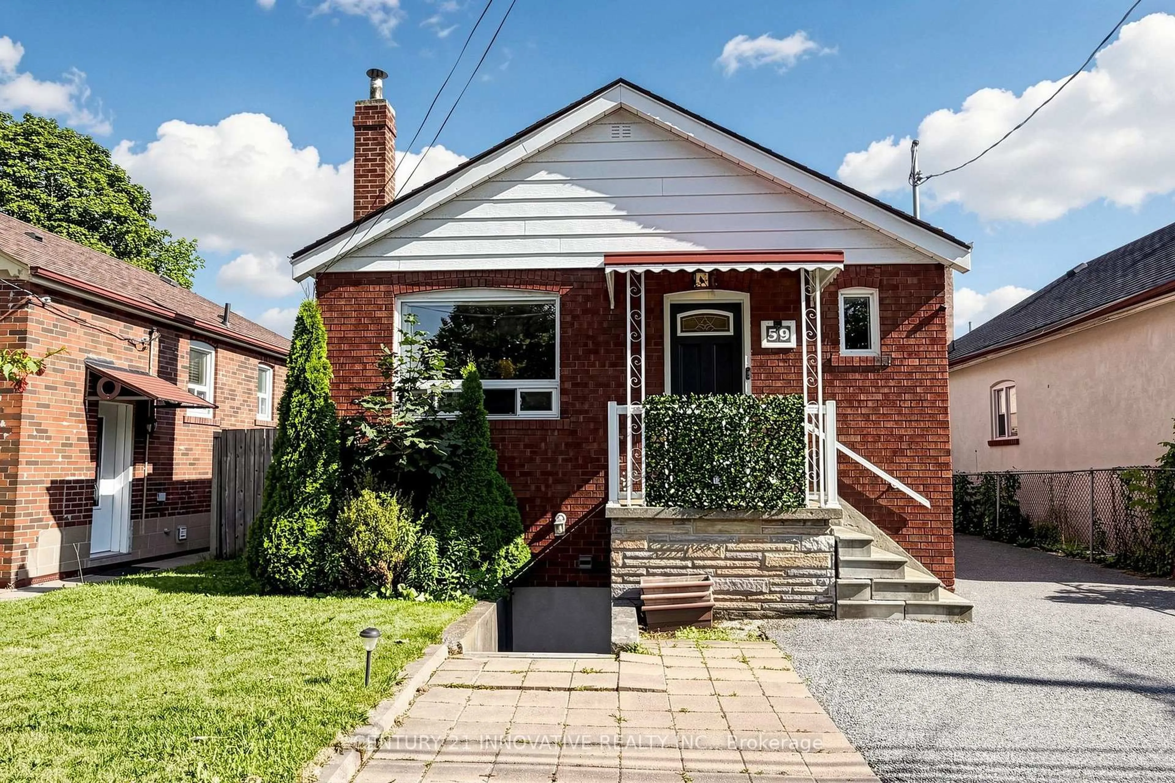 Home with brick exterior material, street for 59 Manitoba St, Toronto Ontario M8Y 1E1